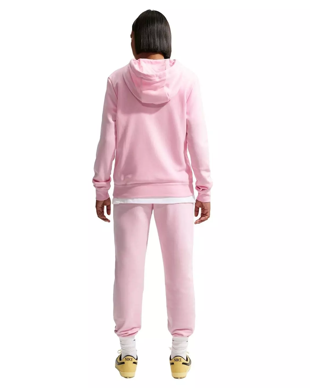 Nike Women's Sportswear Club Fleece Standard Pullover Hoodie - Pink - PINK