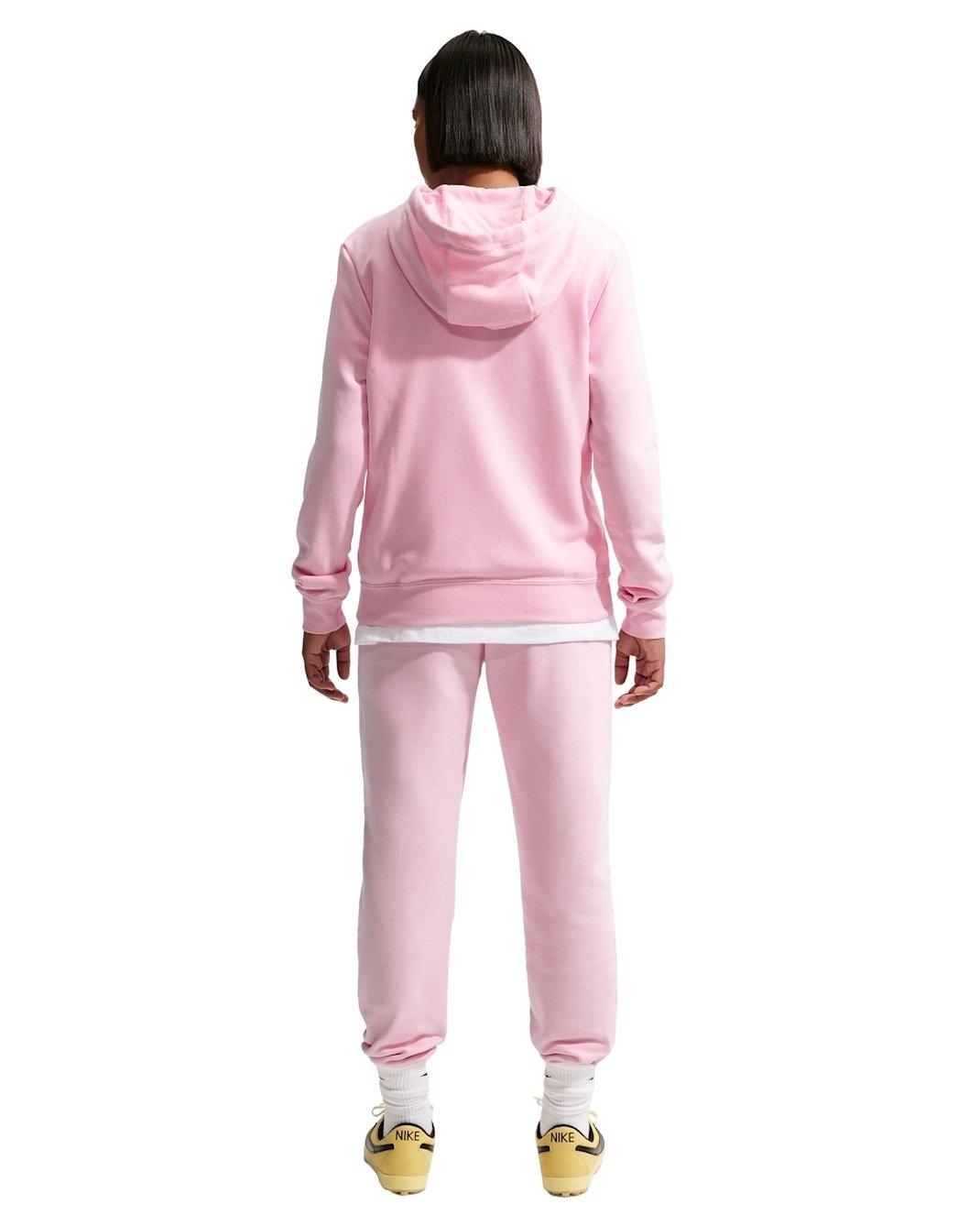 Nike Women's Sportswear Club Fleece Standard Pullover Hoodie -Pink - PINK Thumbnail View 5
