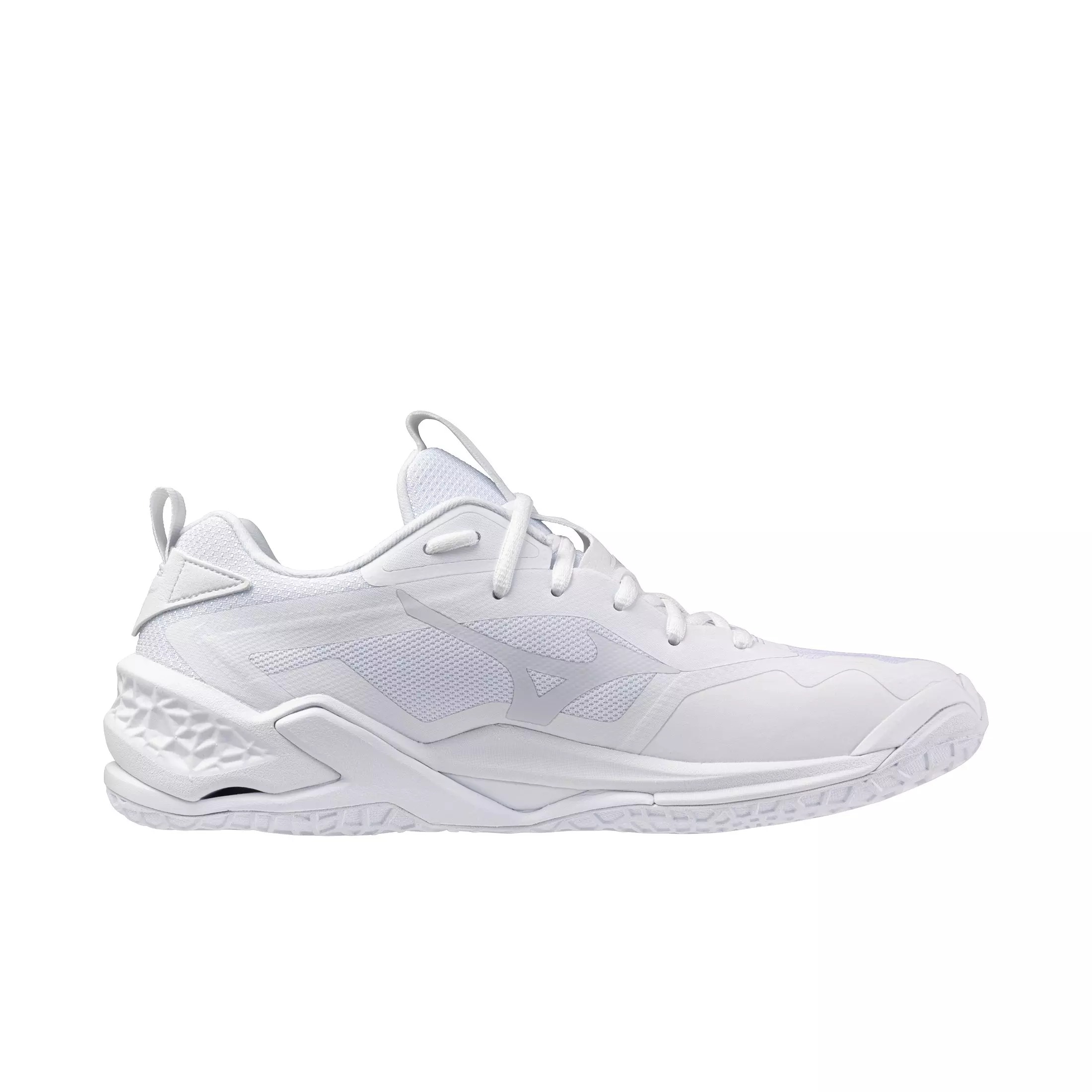 Mizuno Wave Stealth Neo 2 "Snow White" Unisex Volleyball Shoe - WHITE