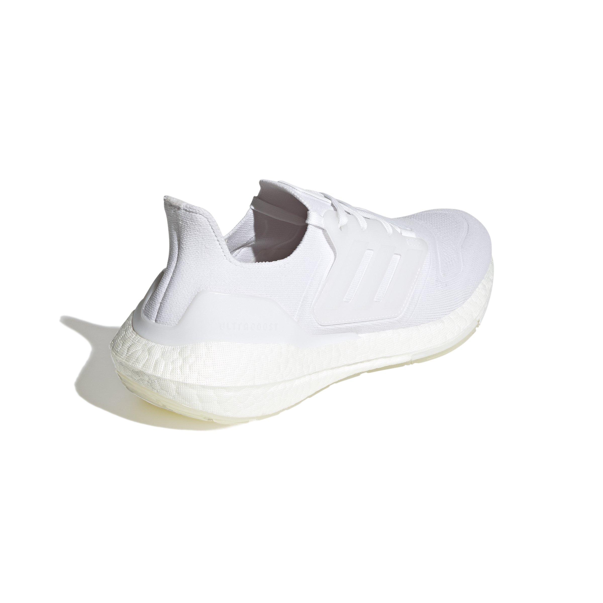 adidas Ultraboost 22 "Cloud White/Crystal White" Men's Running Shoe - WHITE Thumbnail View 4