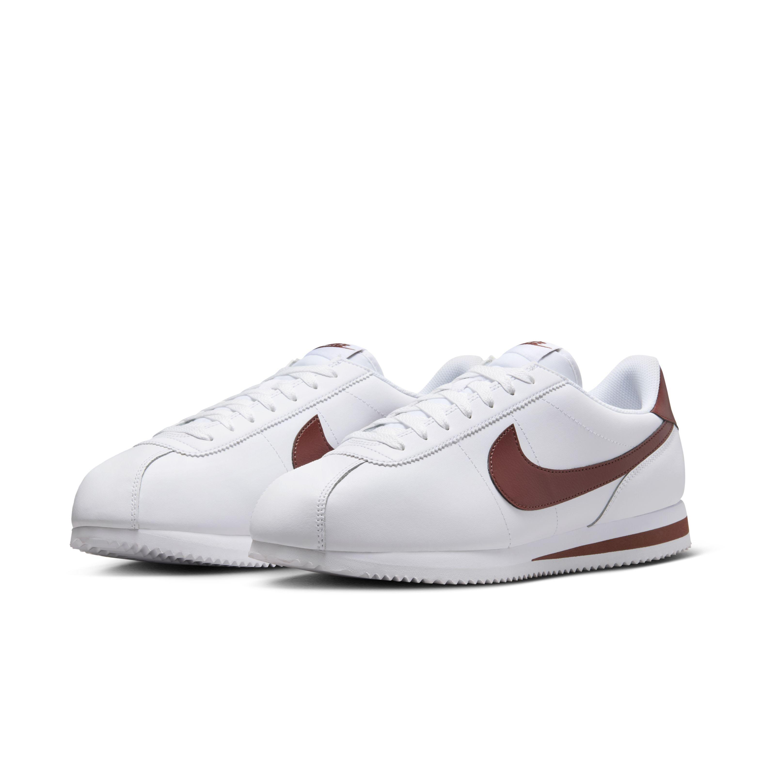 Nike Cortez "White/Dark Pony" Men's Shoe - WHITE/DK PONY Thumbnail View 3