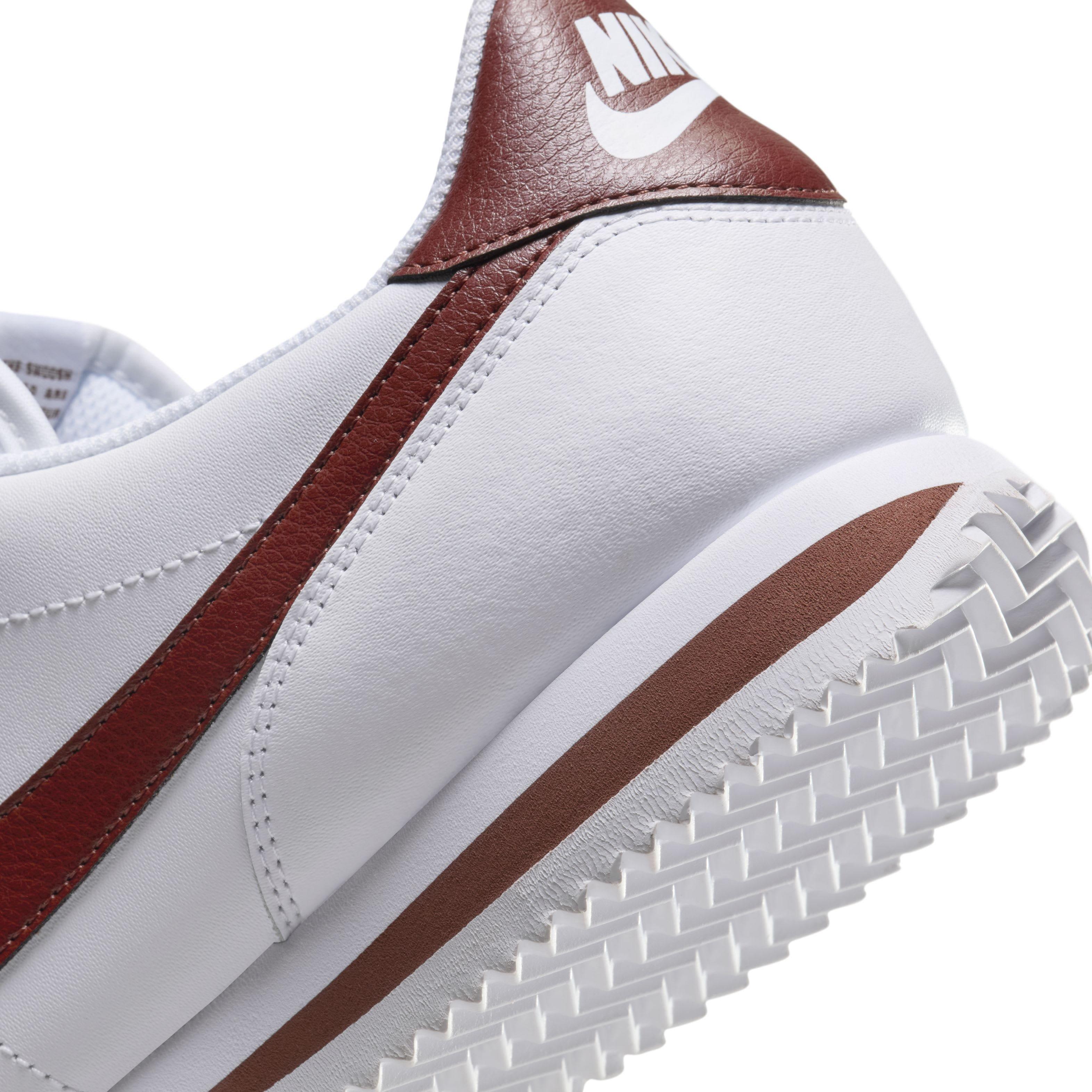 Nike Cortez "White/Dark Pony" Men's Shoe - WHITE/DK PONY Thumbnail View 8