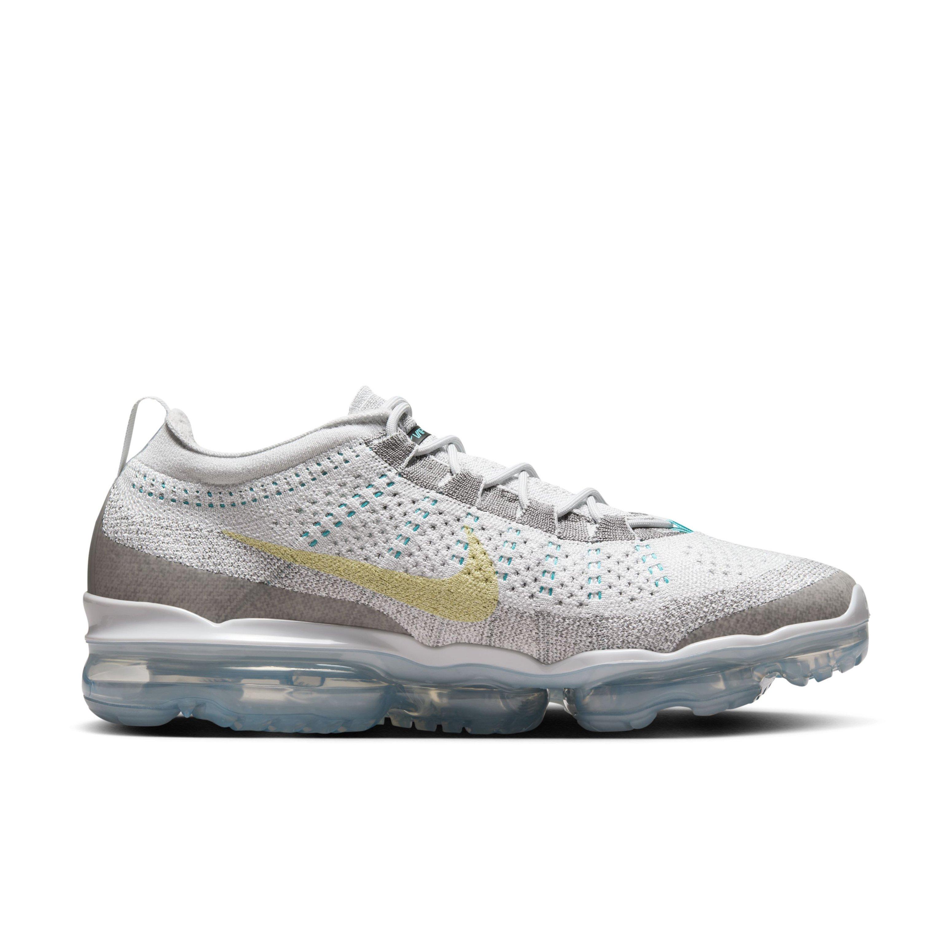 Nike Air VaporMax 2023 Flyknit "Photon Dust/Flat Pewter/Dusty Cactus/Life Lime" Men's Shoe - DUST/PEWTER/CACTUS/LIME Thumbnail View 1