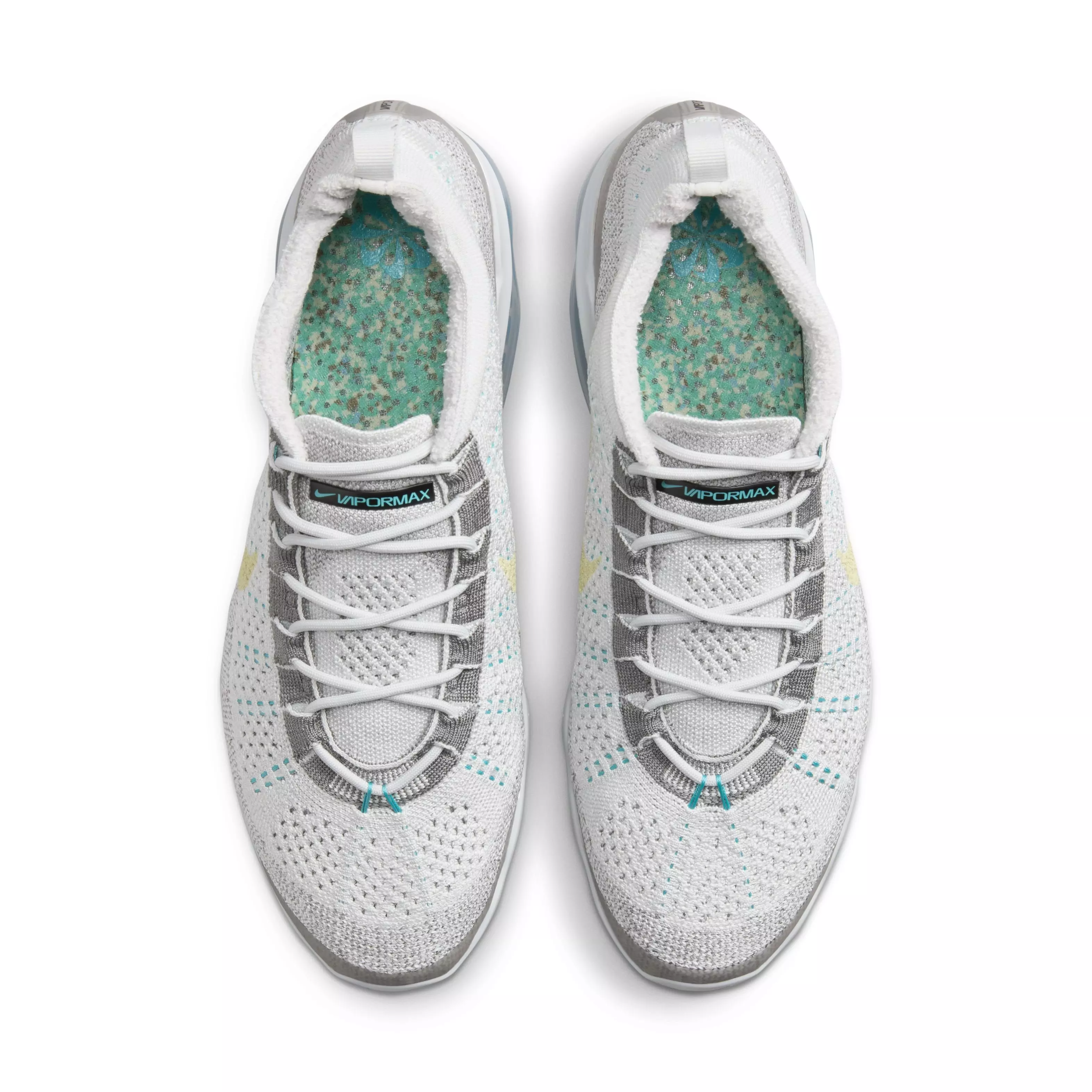 Nike Air VaporMax 2023 Flyknit "Photon Dust/Flat Pewter/Dusty Cactus/Life Lime" Men's Shoe - DUST/PEWTER/CACTUS/LIME