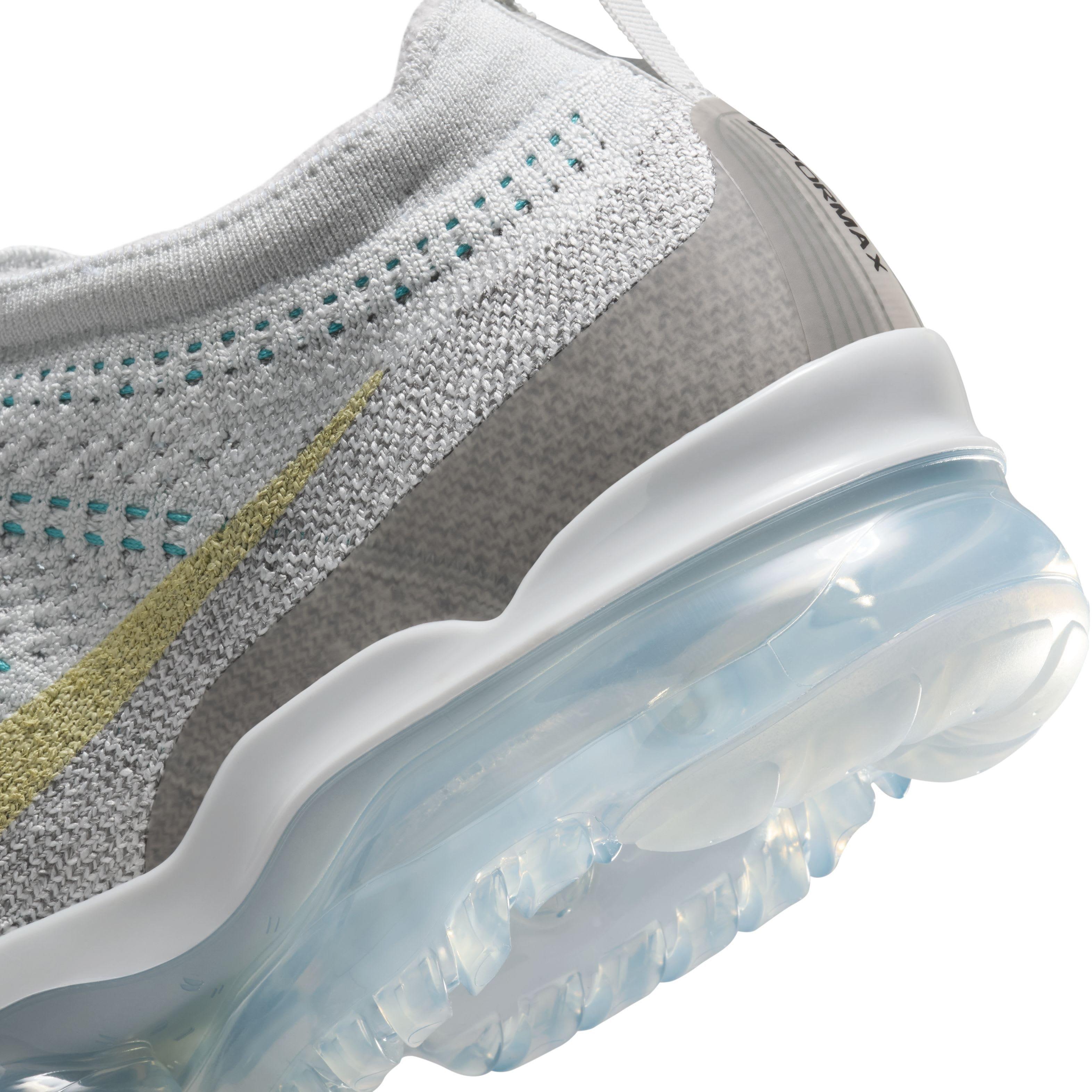 Nike Air VaporMax 2023 Flyknit "Photon Dust/Flat Pewter/Dusty Cactus/Life Lime" Men's Shoe - DUST/PEWTER/CACTUS/LIME Thumbnail View 8