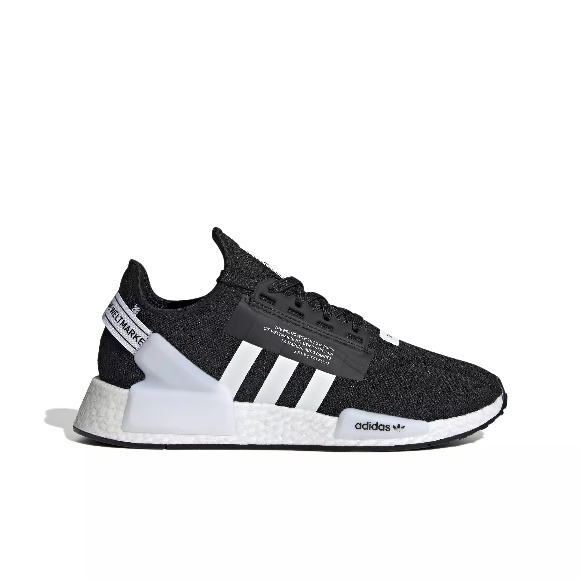 adidas Originals NMD_R1 V2 "Core Black/Cloud White" Men's Shoe - BLACK