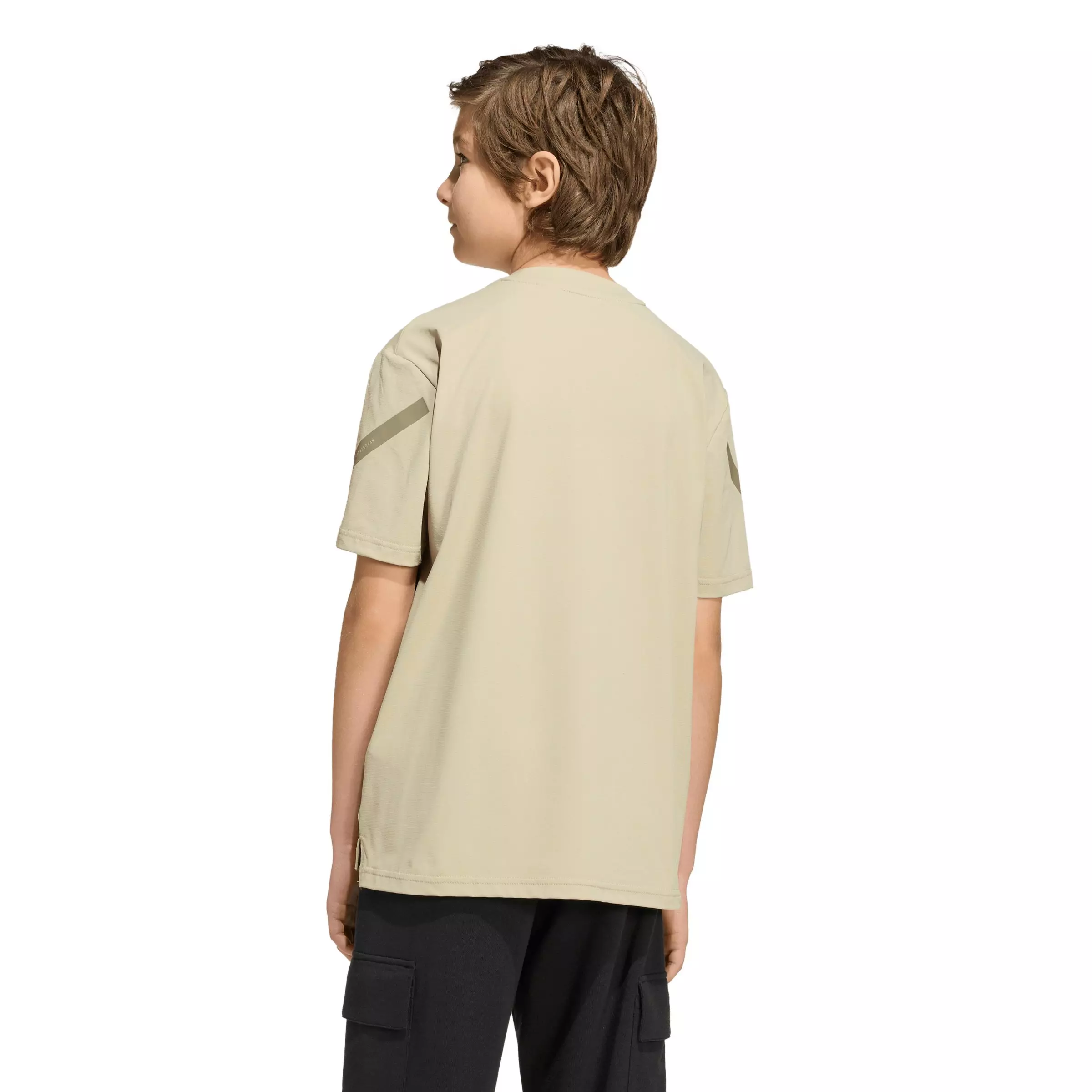 adidas Big Kids' Z.N.E. Stretch T-Shirt - Beige - BEIGE