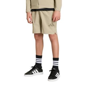 adidas Big Kids' Z.N.E. Woven Travel Shorts - Beige