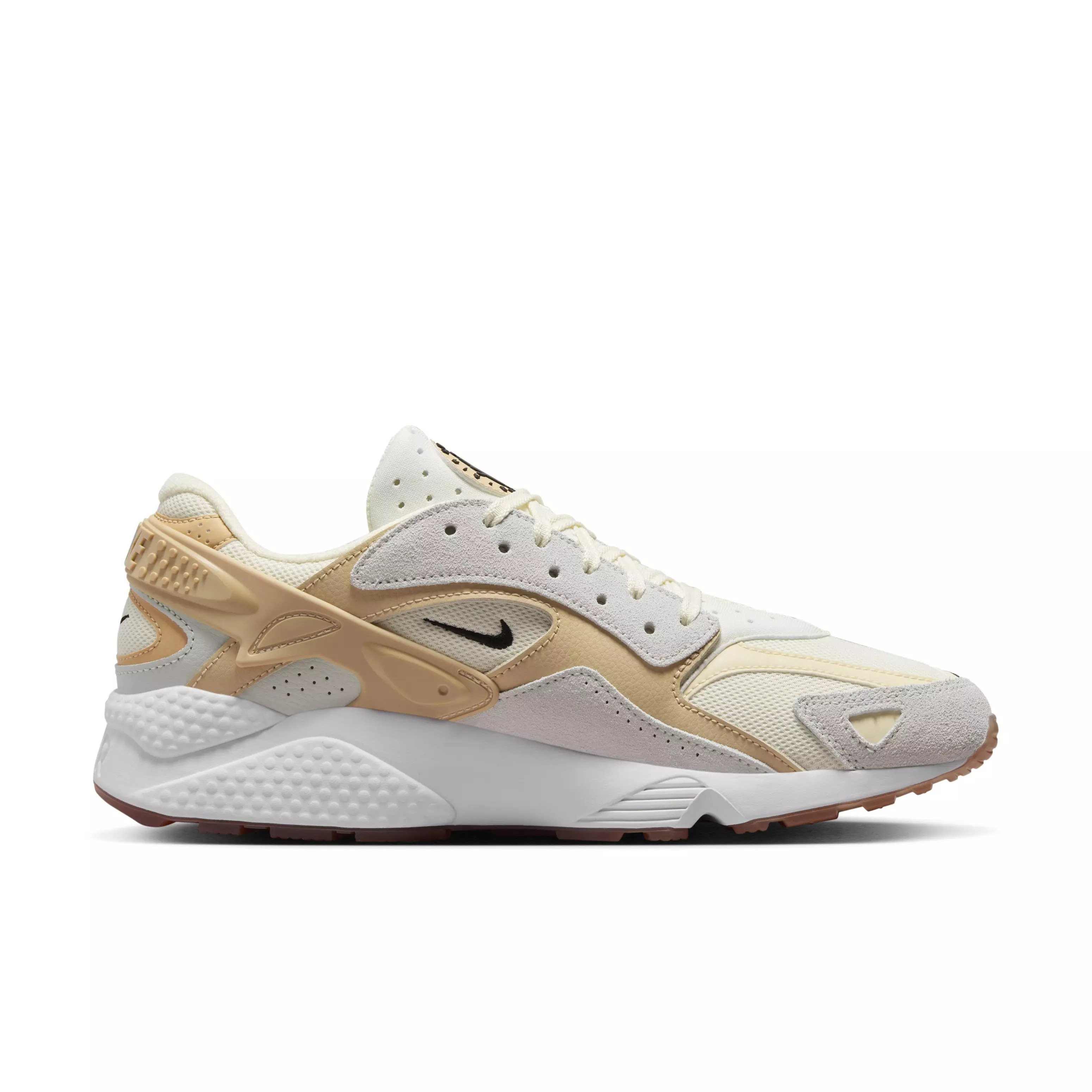 Nike Air Huarache Runner "Coconut Milk/Sesame/Light Silver/Black" Men's Shoe - MILK/SESAME/LT SILVER/BLACK