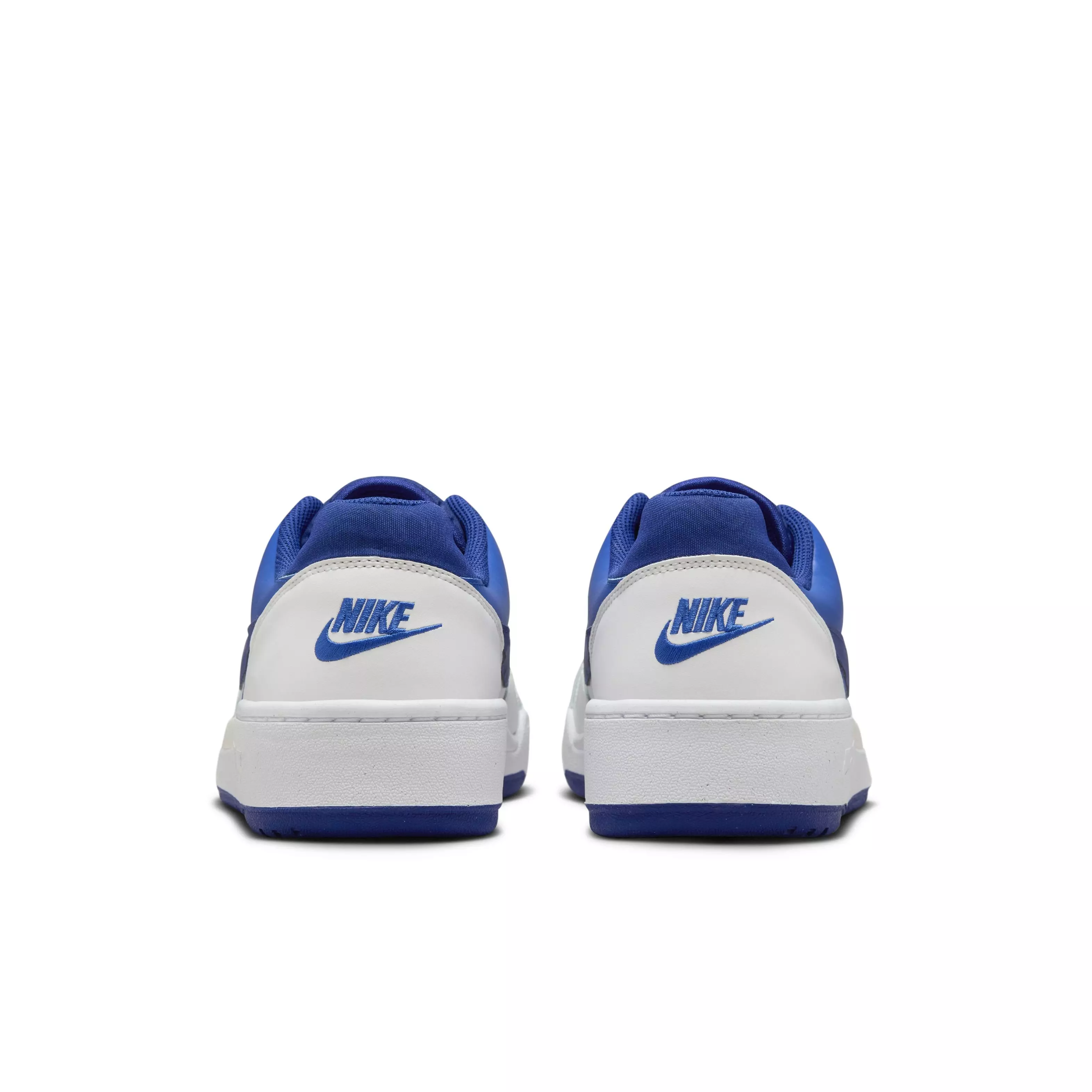 Nike Full Force Low "Summit White/Racer Blue/Summit White/Deep Royal Blue" Men's Shoe - WHITE/BLUE/WHITE/BLUE