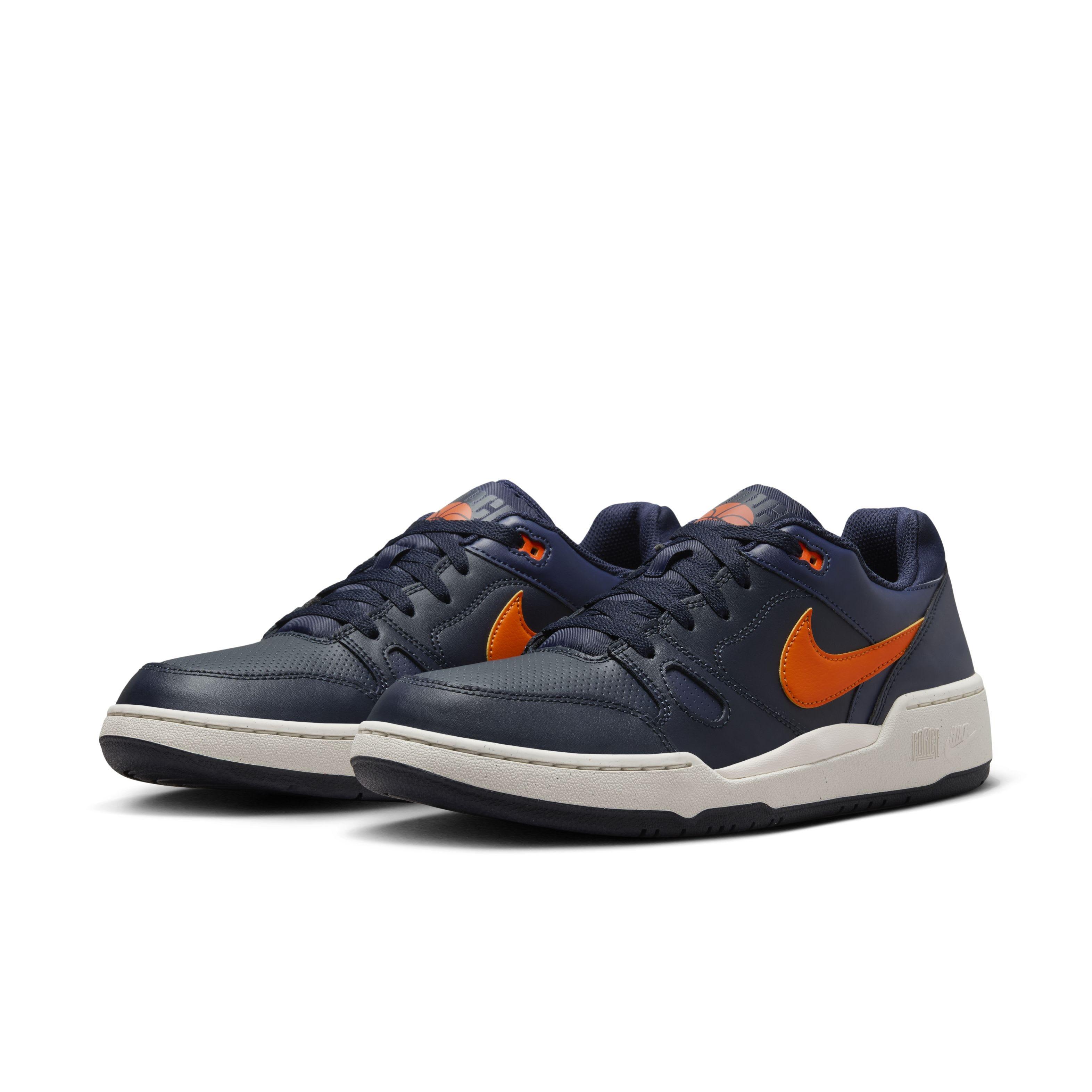 Nike Full Force Low "Dark Obsidian/Obsidian/Phantom/Safety Orange" Men's Shoe - DK OBSIDIAN/OBSIDIAN/PHANTOM/ORANGE Thumbnail View 3