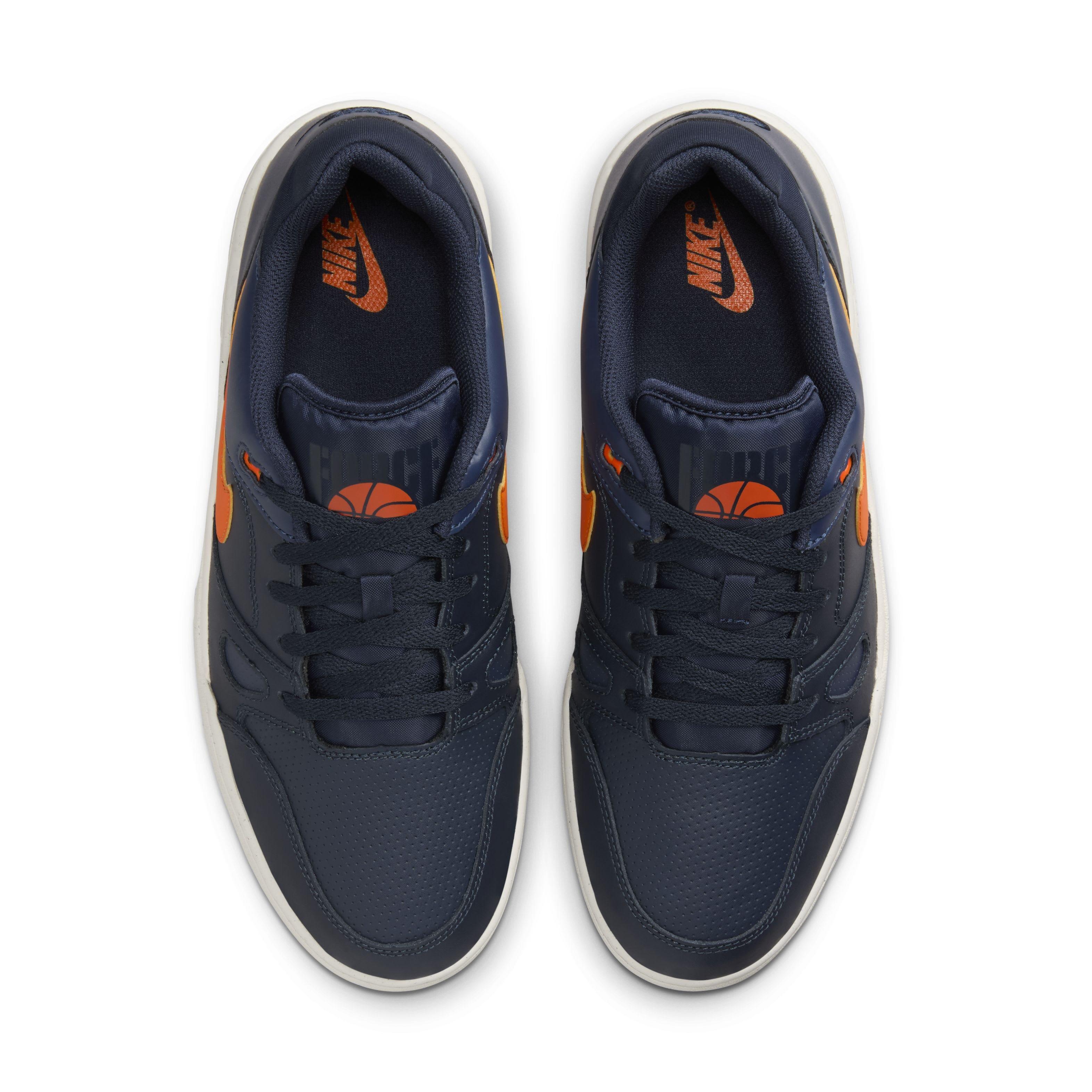 Nike Full Force Low "Dark Obsidian/Obsidian/Phantom/Safety Orange" Men's Shoe - DK OBSIDIAN/OBSIDIAN/PHANTOM/ORANGE Thumbnail View 4