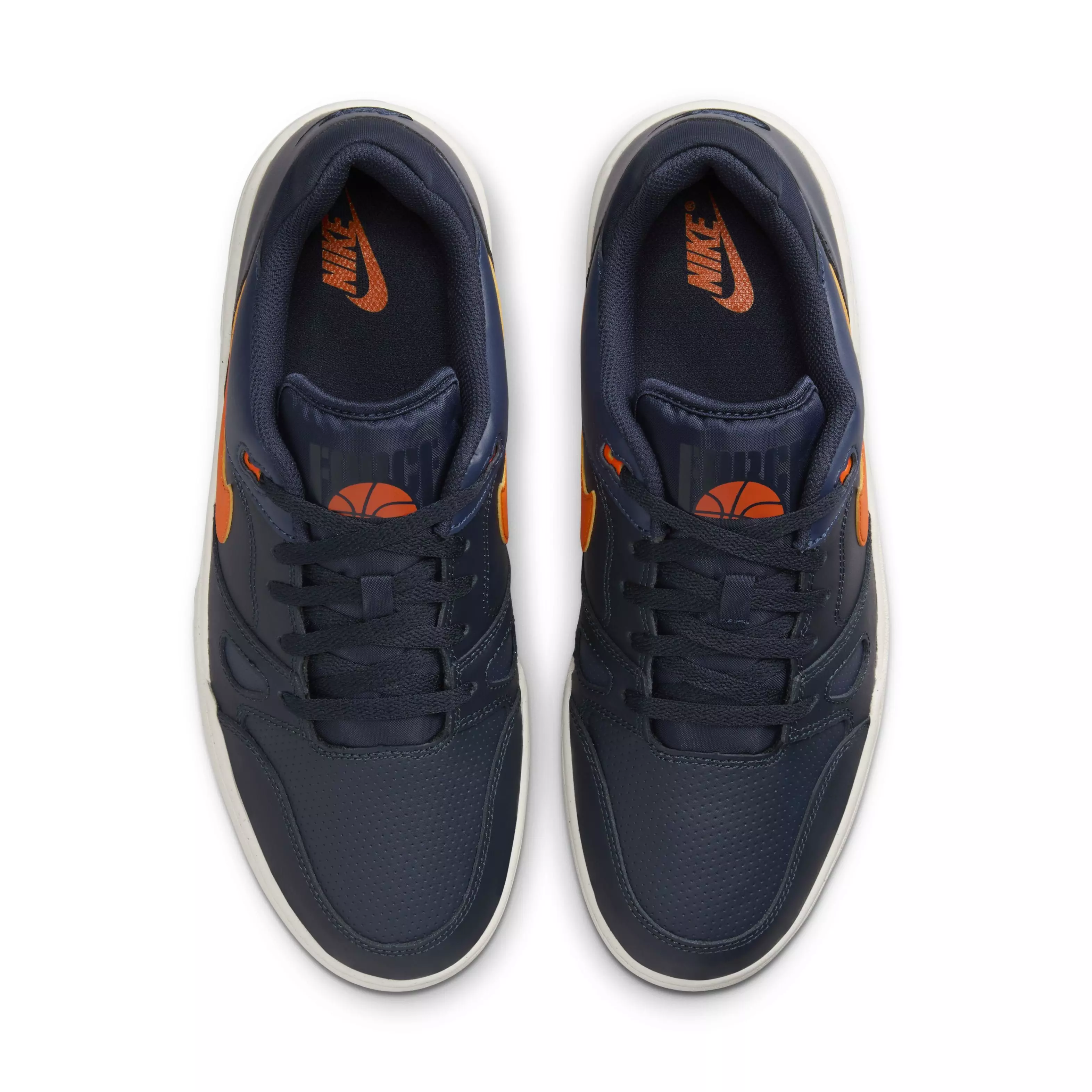 Nike Full Force Low "Dark Obsidian/Obsidian/Phantom/Safety Orange" Men's Shoe - DK OBSIDIAN/OBSIDIAN/PHANTOM/ORANGE