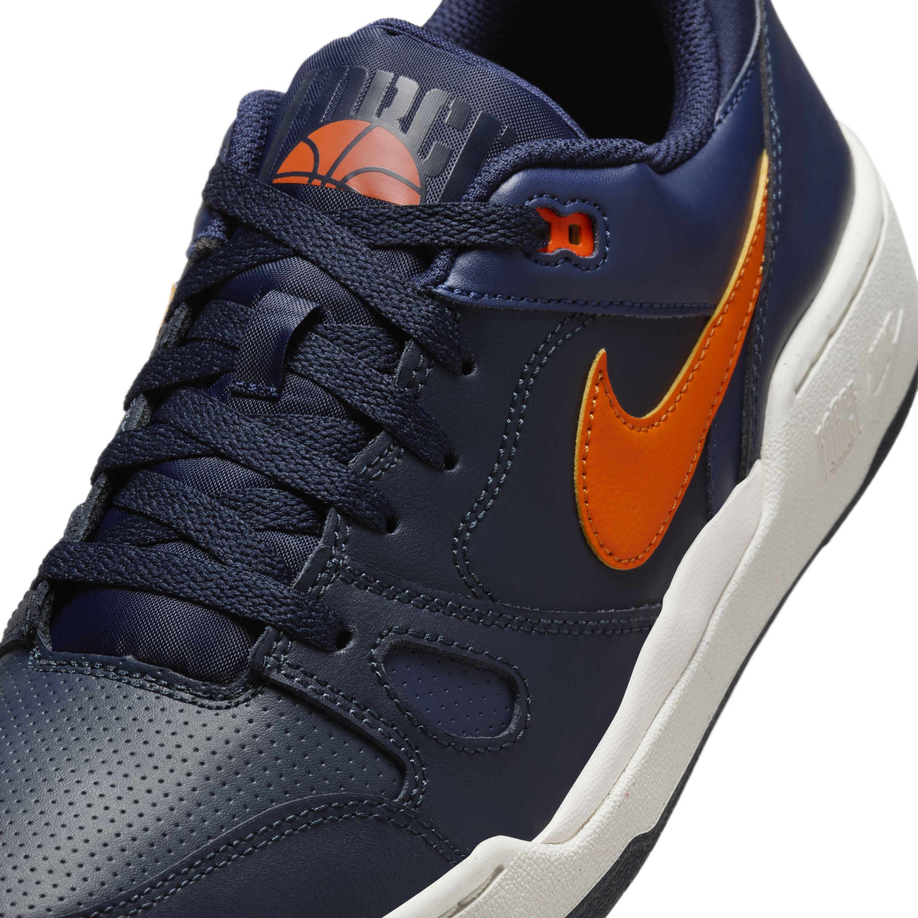 Nike Full Force Low "Dark Obsidian/Obsidian/Phantom/Safety Orange" Men's Shoe - DK OBSIDIAN/OBSIDIAN/PHANTOM/ORANGE Thumbnail View 7