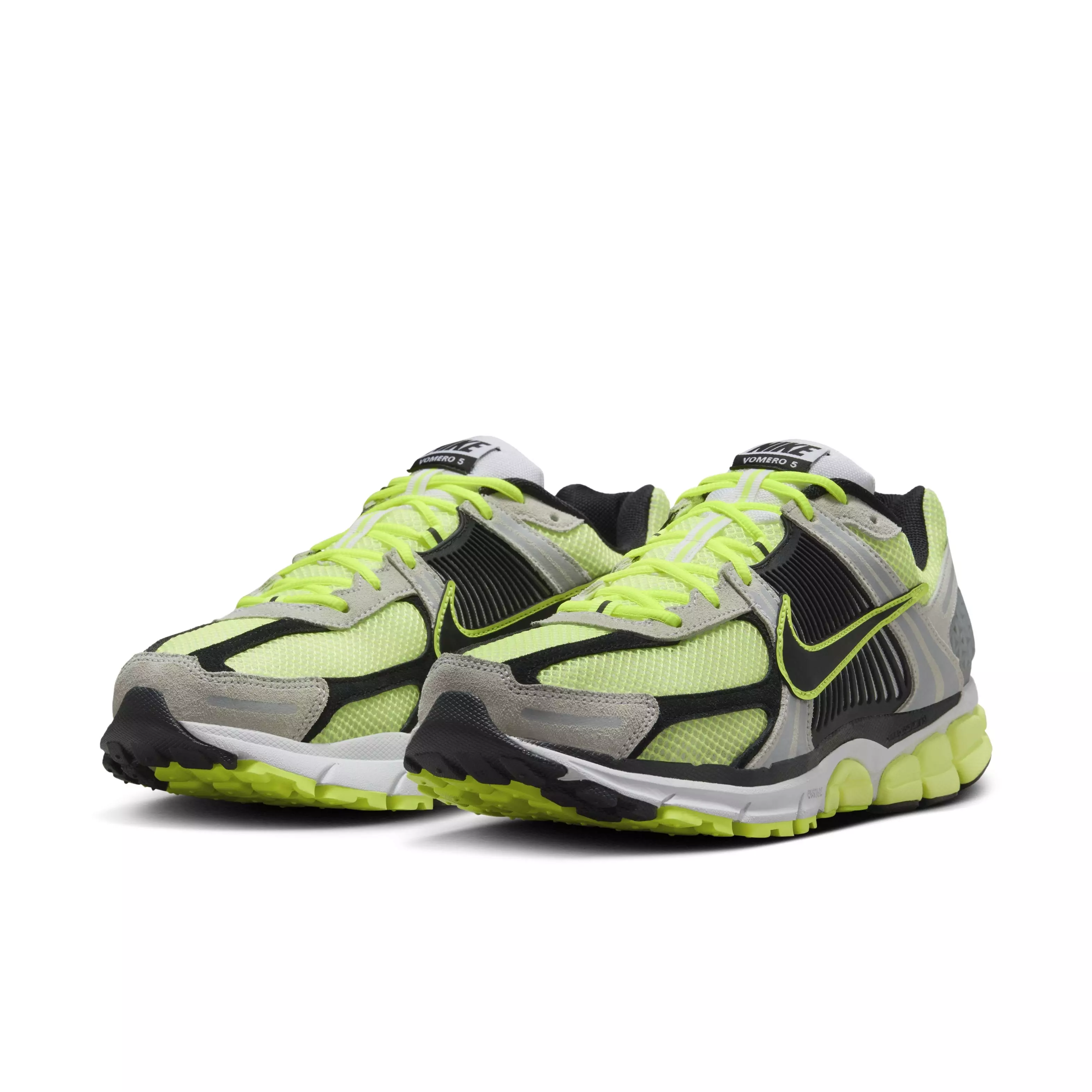 Nike Zoom Vomero 5 "Volt/White/Metallic Platinum/Black" Men's Shoe - VOLT/WHITE/PLATINUM/BLACK