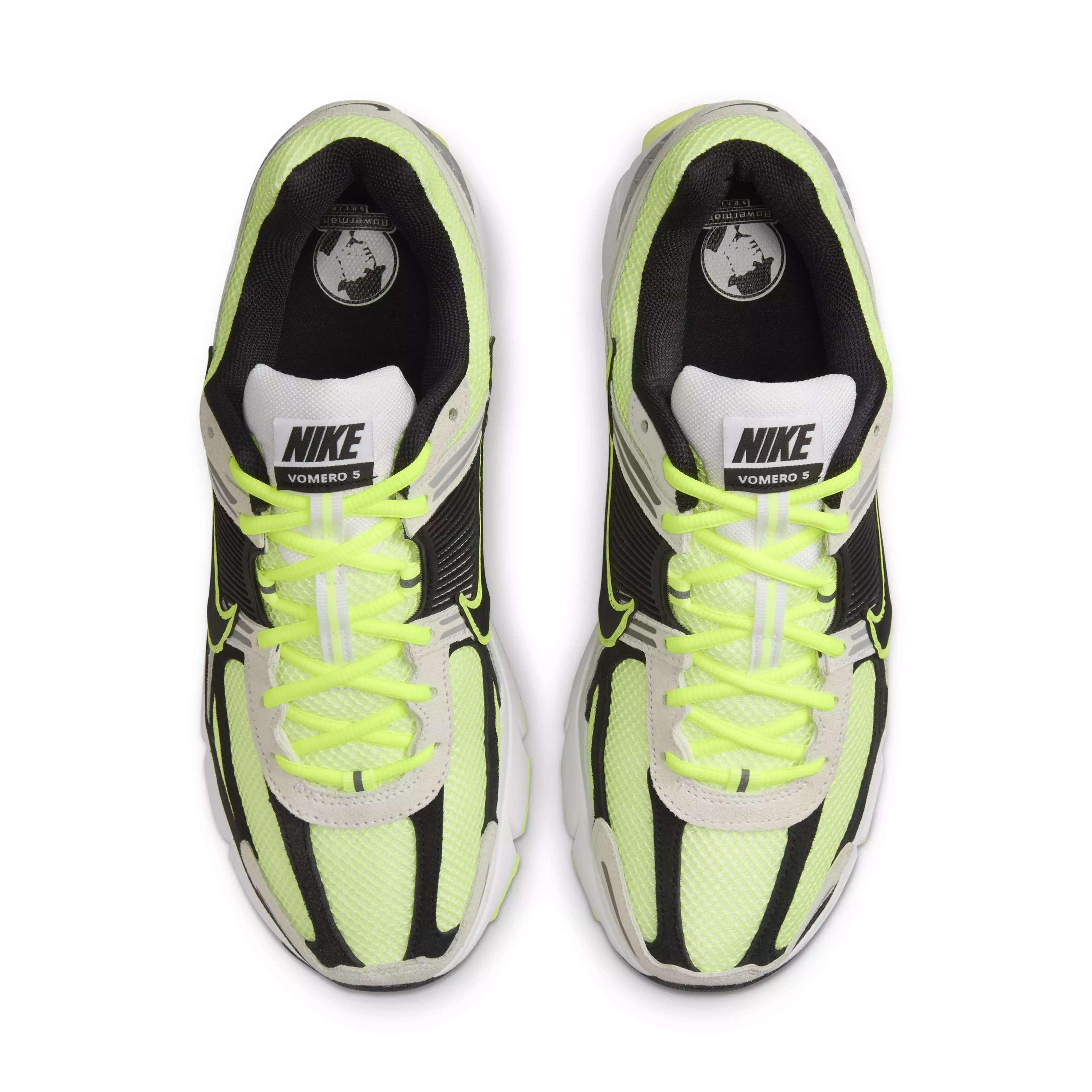 Nike Zoom Vomero 5 "Volt/White/Metallic Platinum/Black" Men's Shoe - VOLT/WHITE/PLATINUM/BLACK