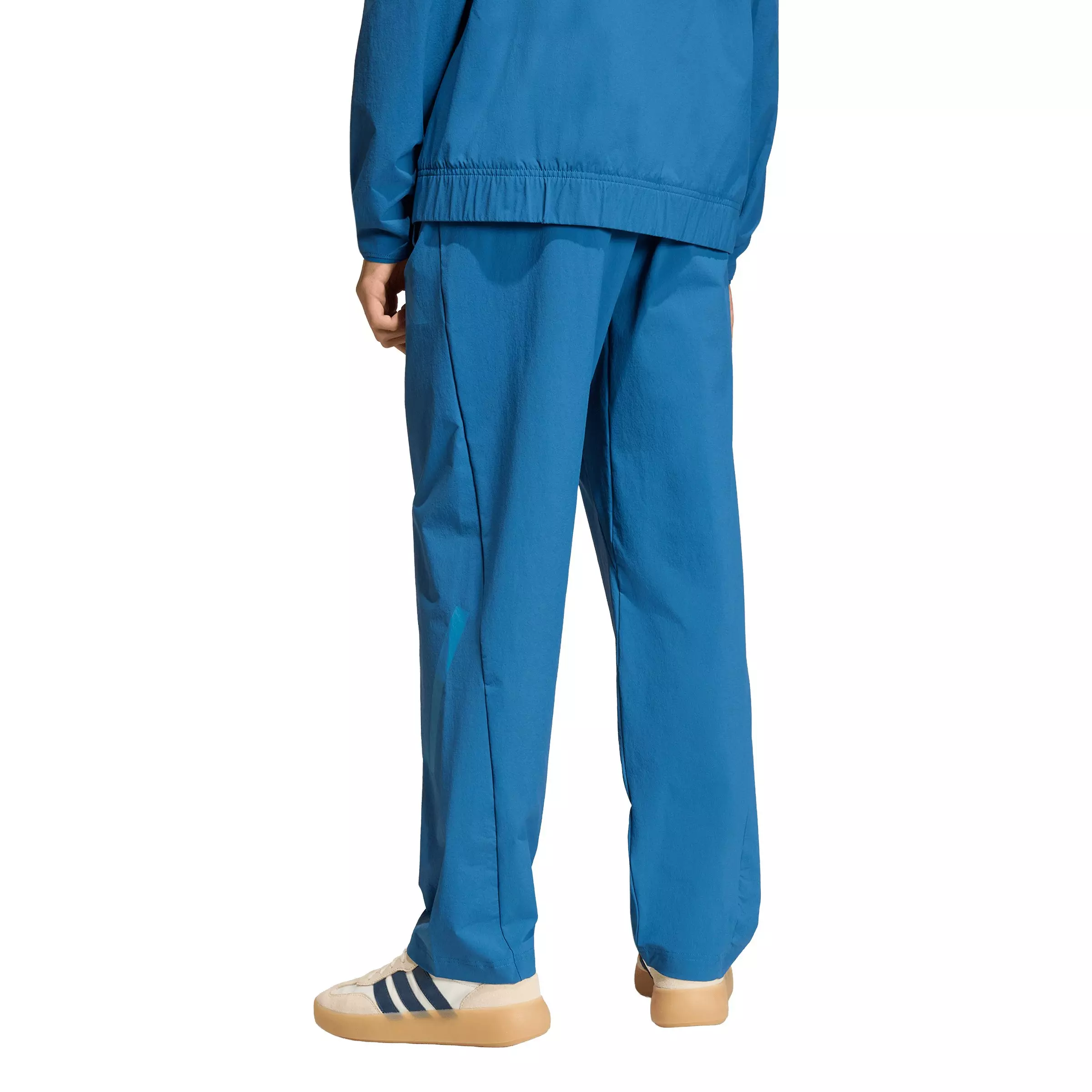 adidas Big Kids' Z.N.E. Woven Travel Tracksuit Bottoms - Blue - BLUE