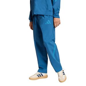 adidas Big Kids' Z.N.E. Woven Travel Tracksuit Bottoms - Blue