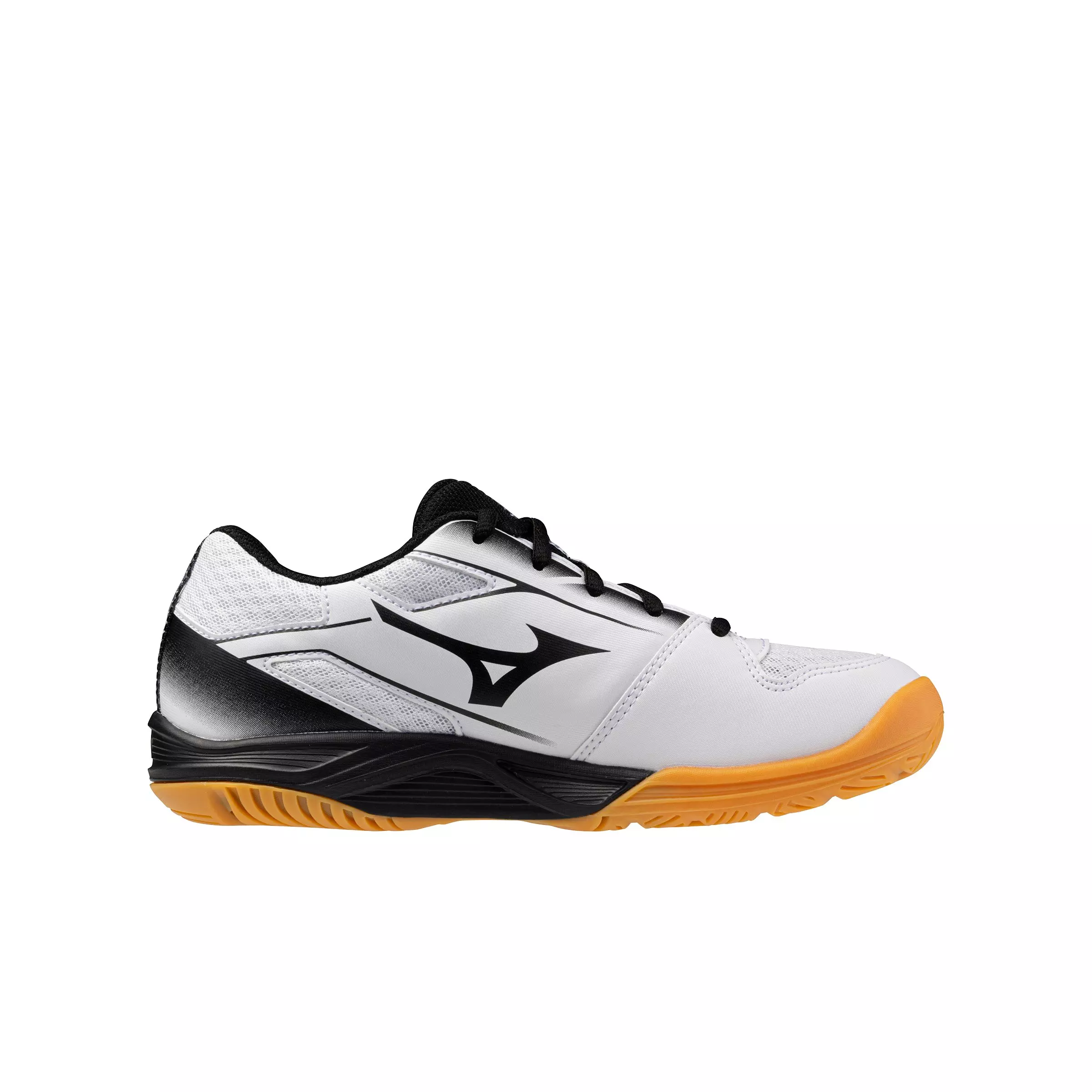 Mizuno Cyclone Speed 3 "White/Black" Grade School Girls' Volleyball Shoe - WHITE/BLACK