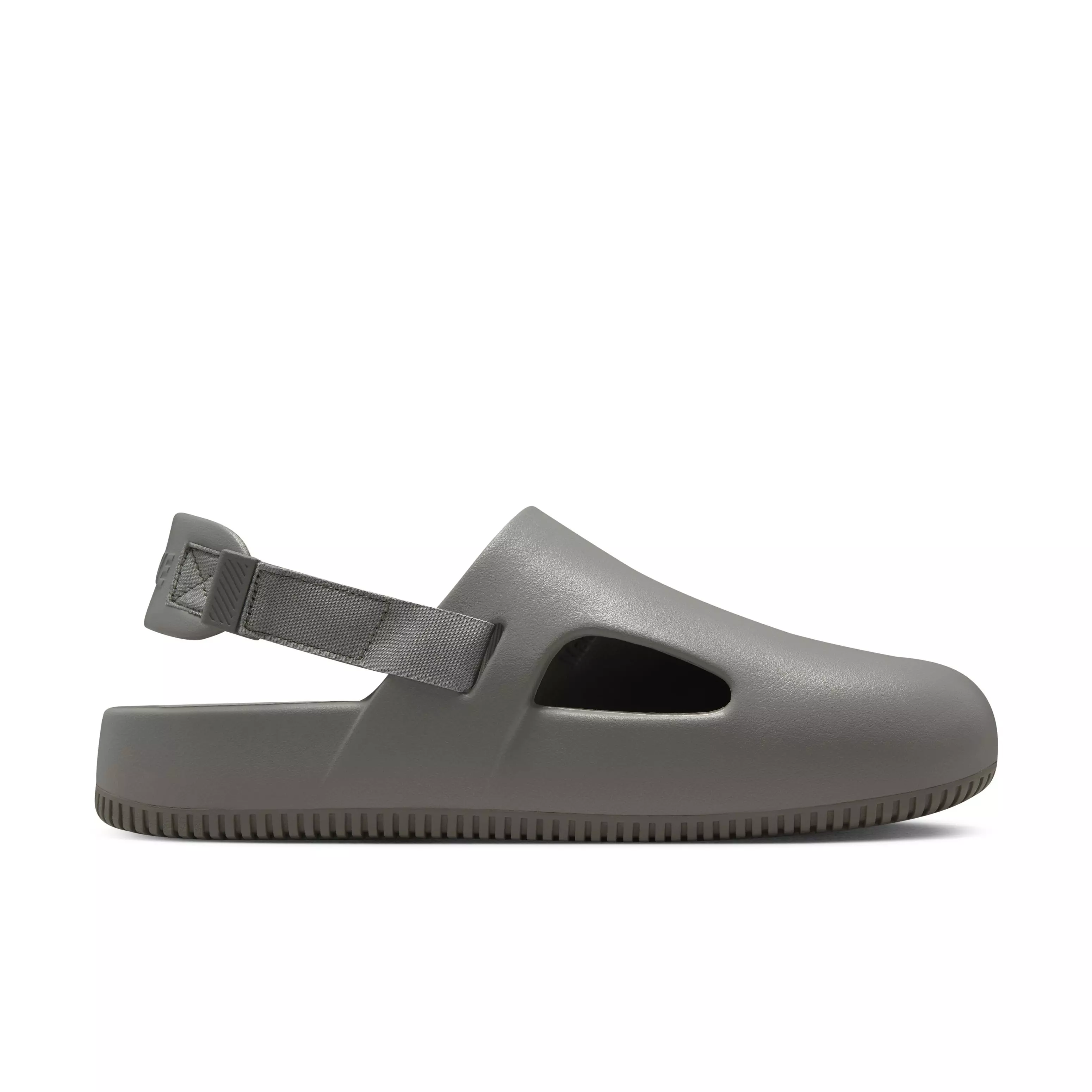 Nike Calm "Flat Pewter/Flat Pewter" Men's Mule - PEWTER/PEWTER