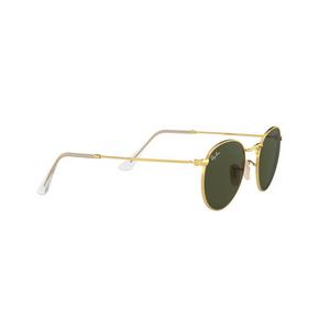 Ray-Ban Round Metal Black Lenses Sunglasses