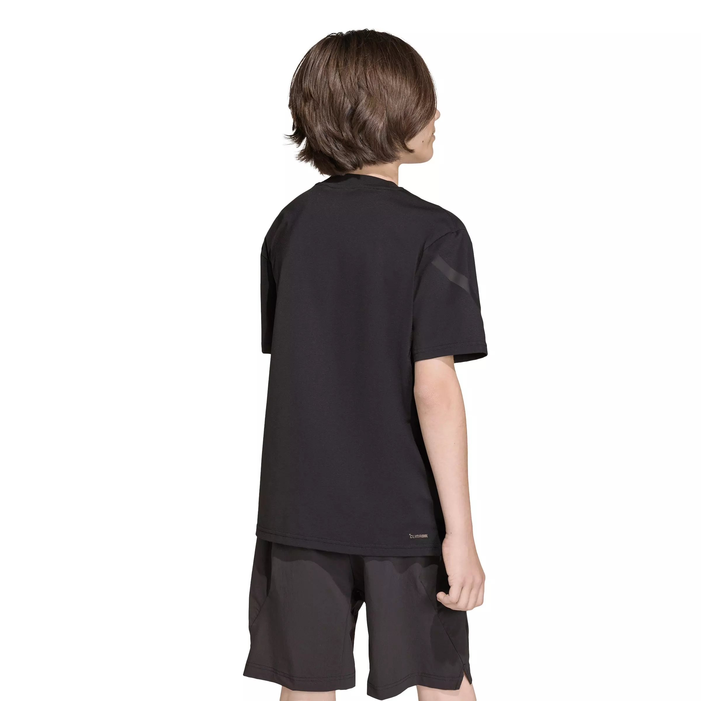 adidas Big Kids' Z.N.E. Stretch T-Shirt - Black - BLACK