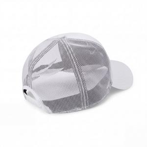 L/AB c/o Off-White Clamp Arrows Curved Brim Trucker Hat - White - WHITE
