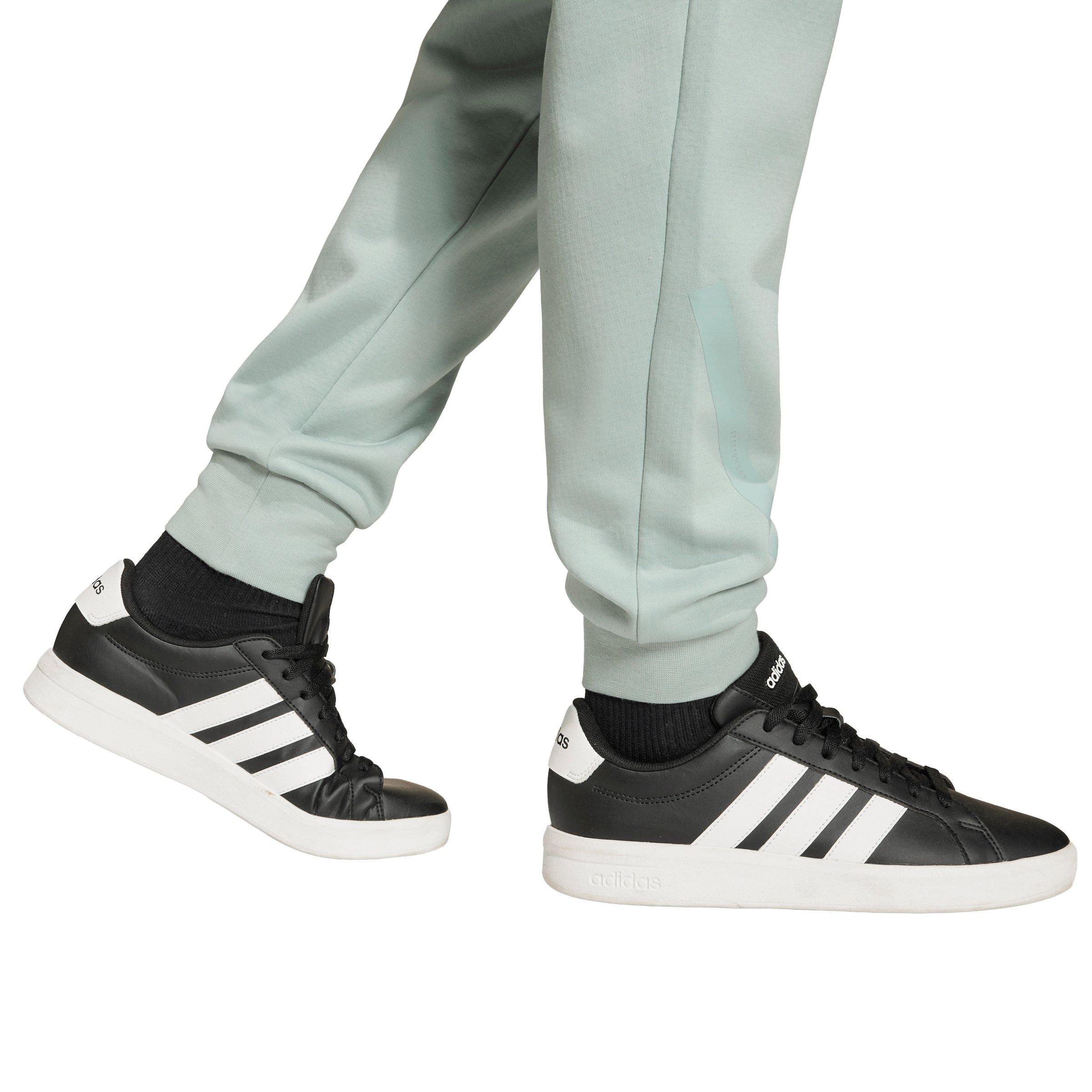 adidas Big Kids' Z.N.E. Tapered Leg Tracksuit Bottoms - Green - GREEN Thumbnail View 4
