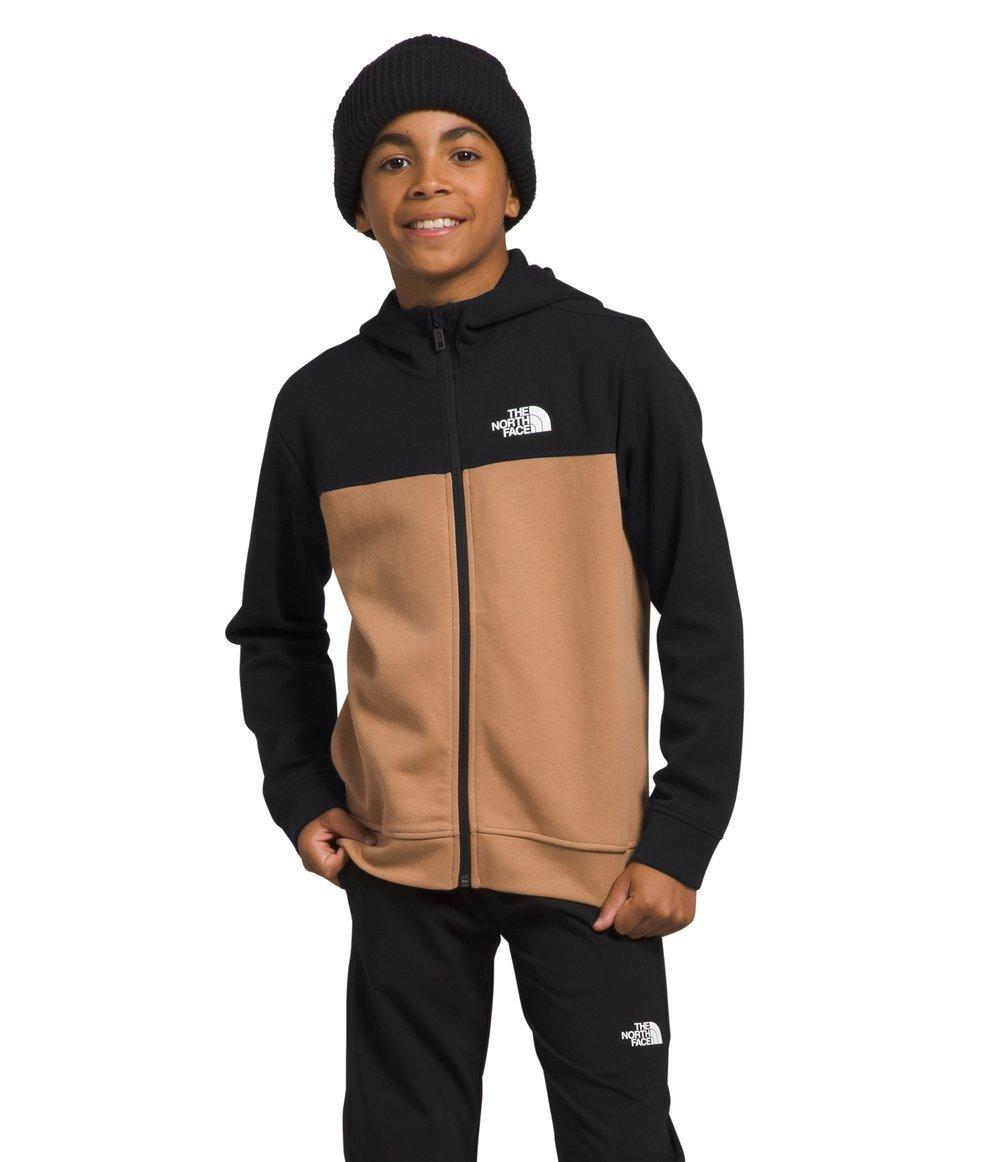 The North Face Boys' Tech Full-Zip Hoodie -Almond Butter