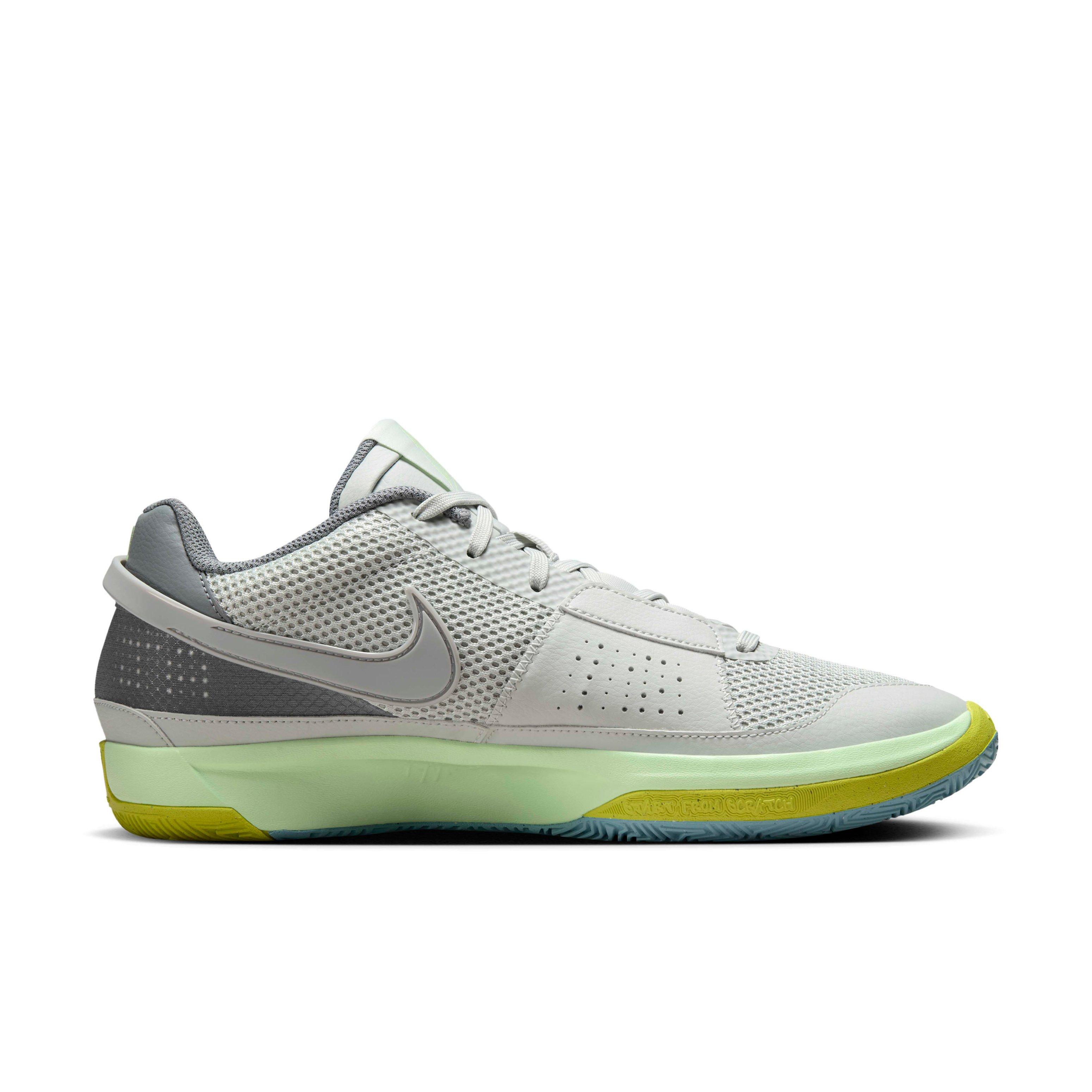 Nike Ja 1 "Light Silver/Cyber/Cool Grey/Granite" Men's Basketball Shoe - LT SILVER/CYBER/GREY/GRANITE