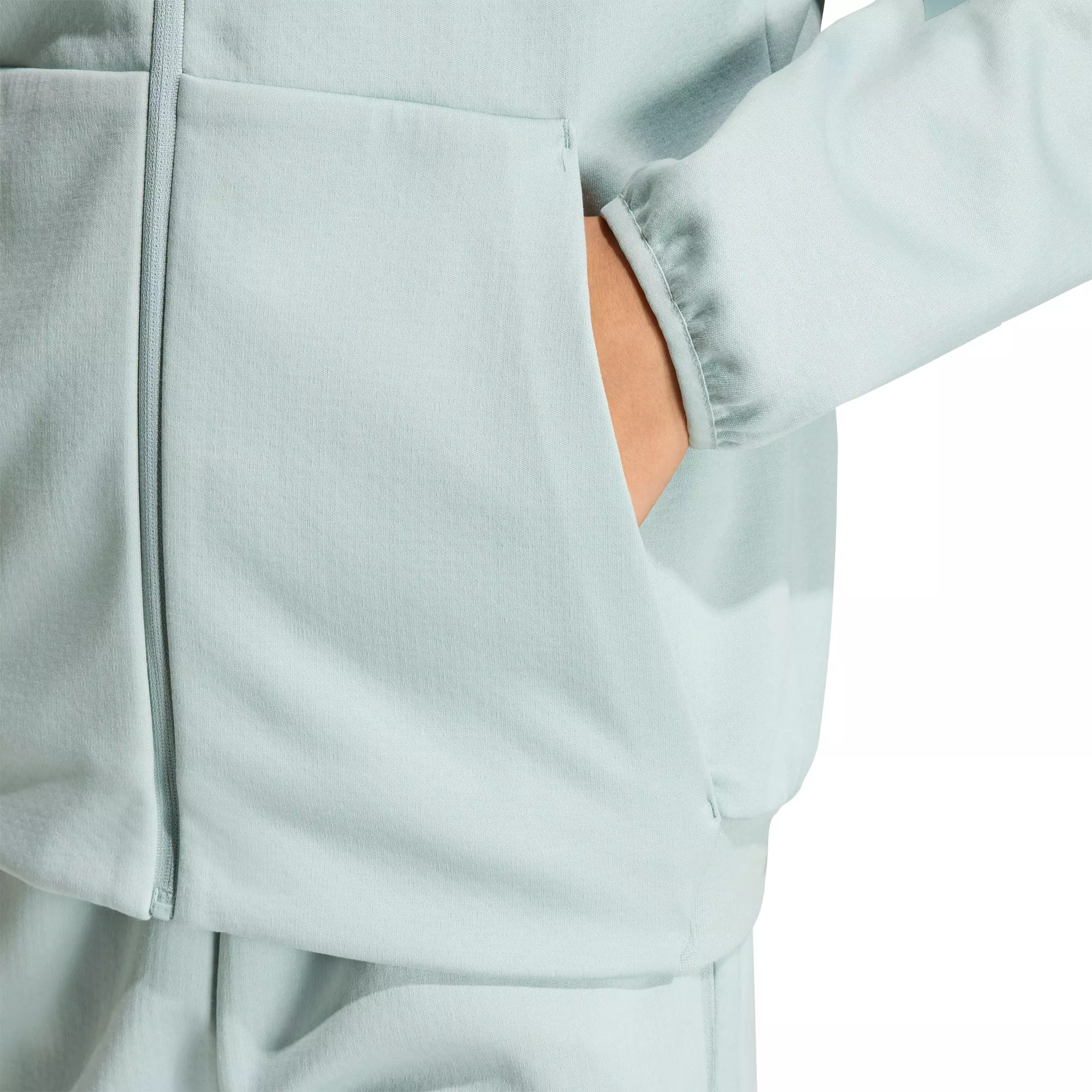 adidas Big Boys' Z.N.E. Full-Zip Hooded Track Jacket - Light Green - LIGHT GREEN