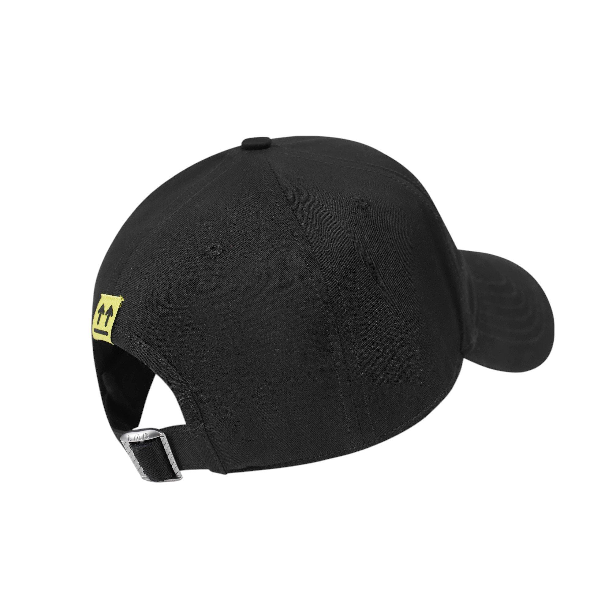 L/AB c/o Off-White Clamp Arrows Curved Brim Twill Hat - Black/Royal - BLACK/ROYAL