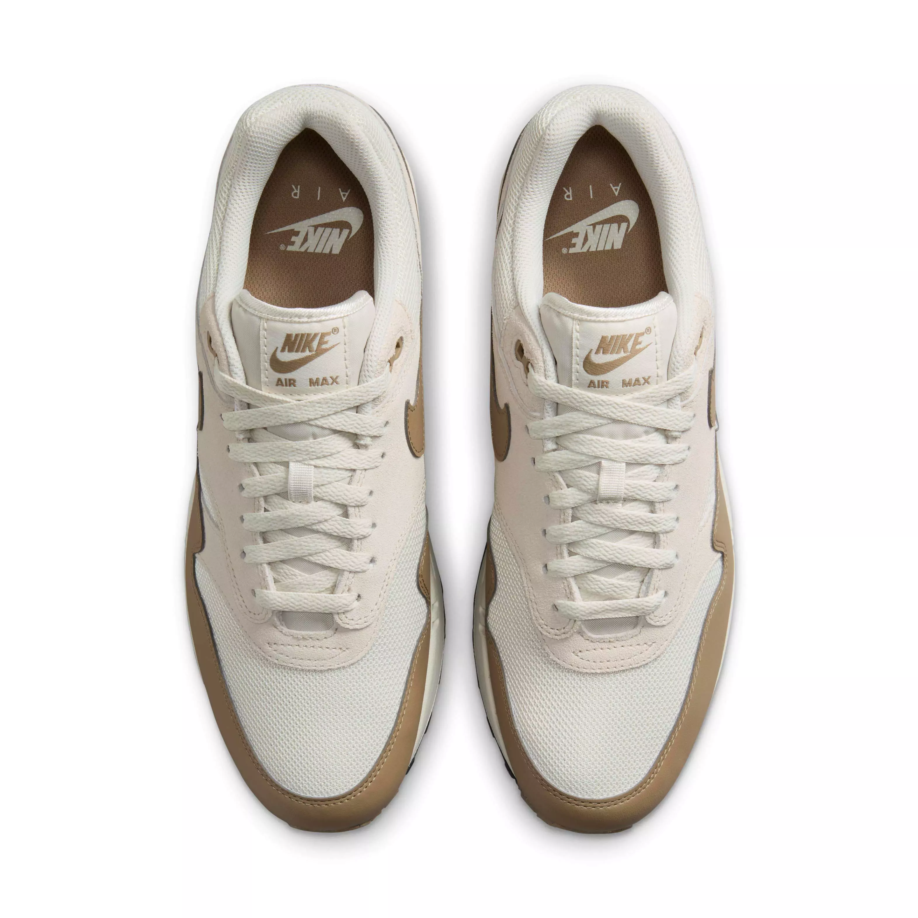 Nike Air Max 1 "Phantom/Light Orewood Brown/Black/Khaki" Men's Shoe - PHANTOM/LT BROWN/BLACK/KHAKI