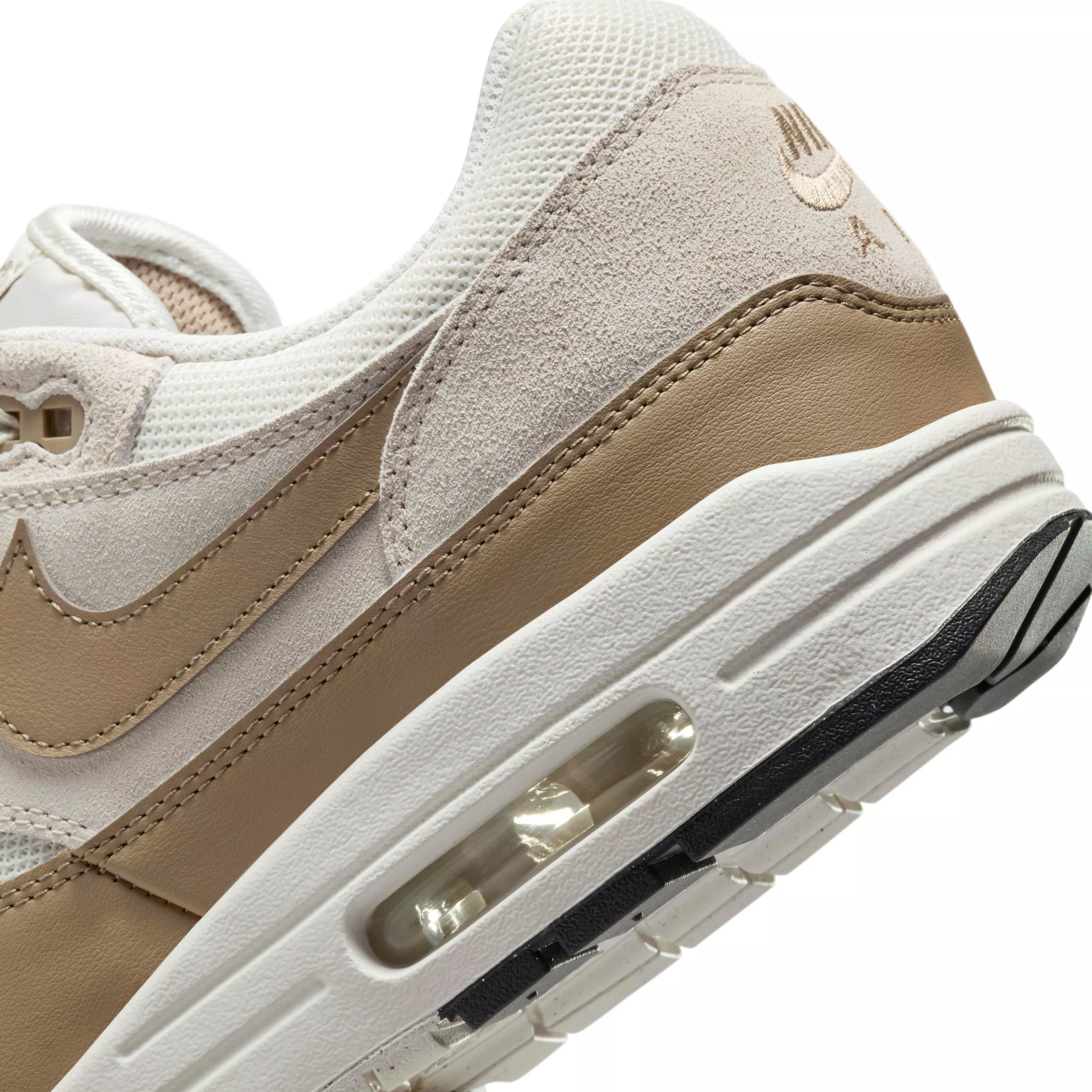 Nike Air Max 1 "Phantom/Light Orewood Brown/Black/Khaki" Men's Shoe - PHANTOM/LT BROWN/BLACK/KHAKI