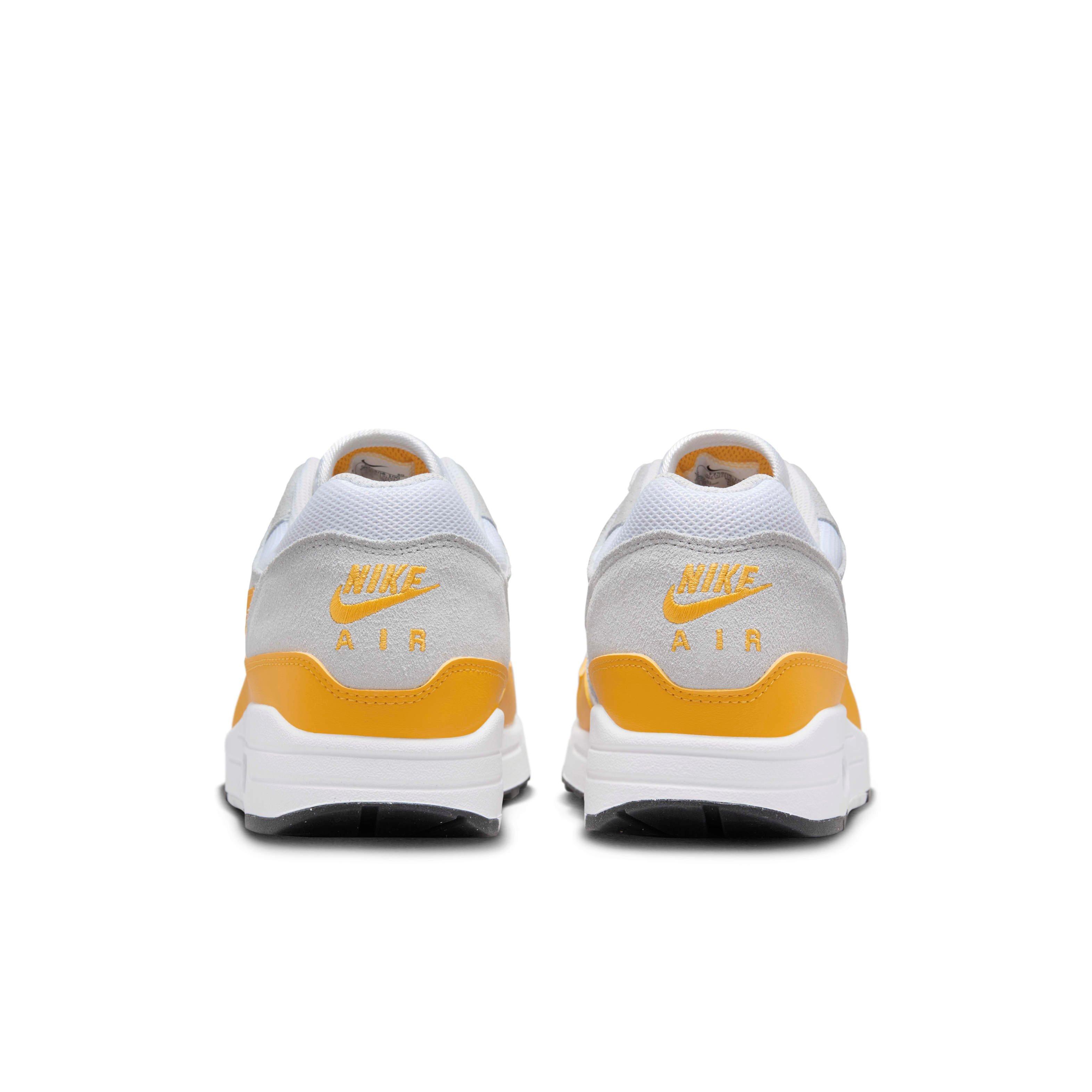 Nike Air Max 1 Men's "White/Pure Platinum/Black/University Gold" Shoe