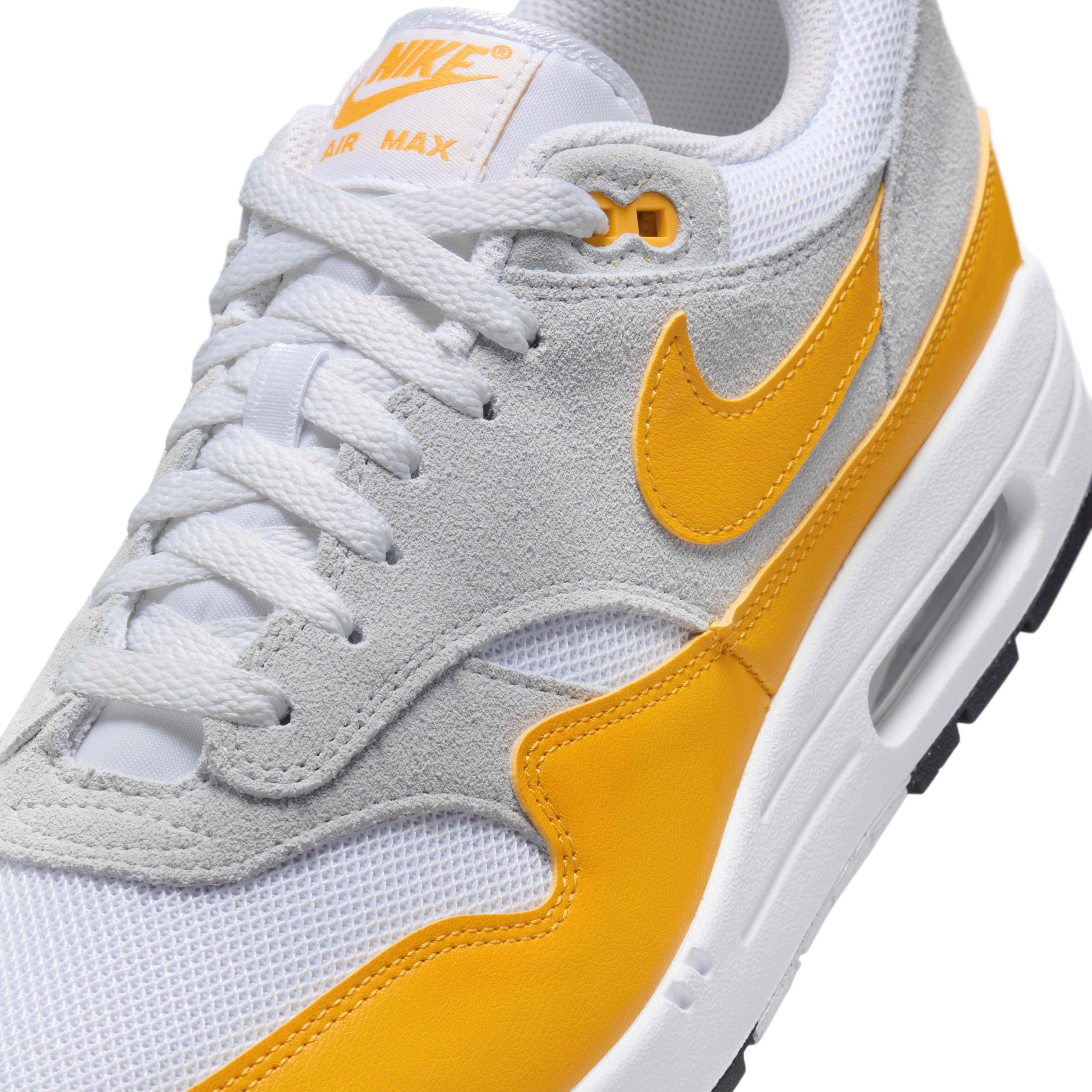 Nike Air Max 1 Men's "White/Pure Platinum/Black/University Gold" Shoe