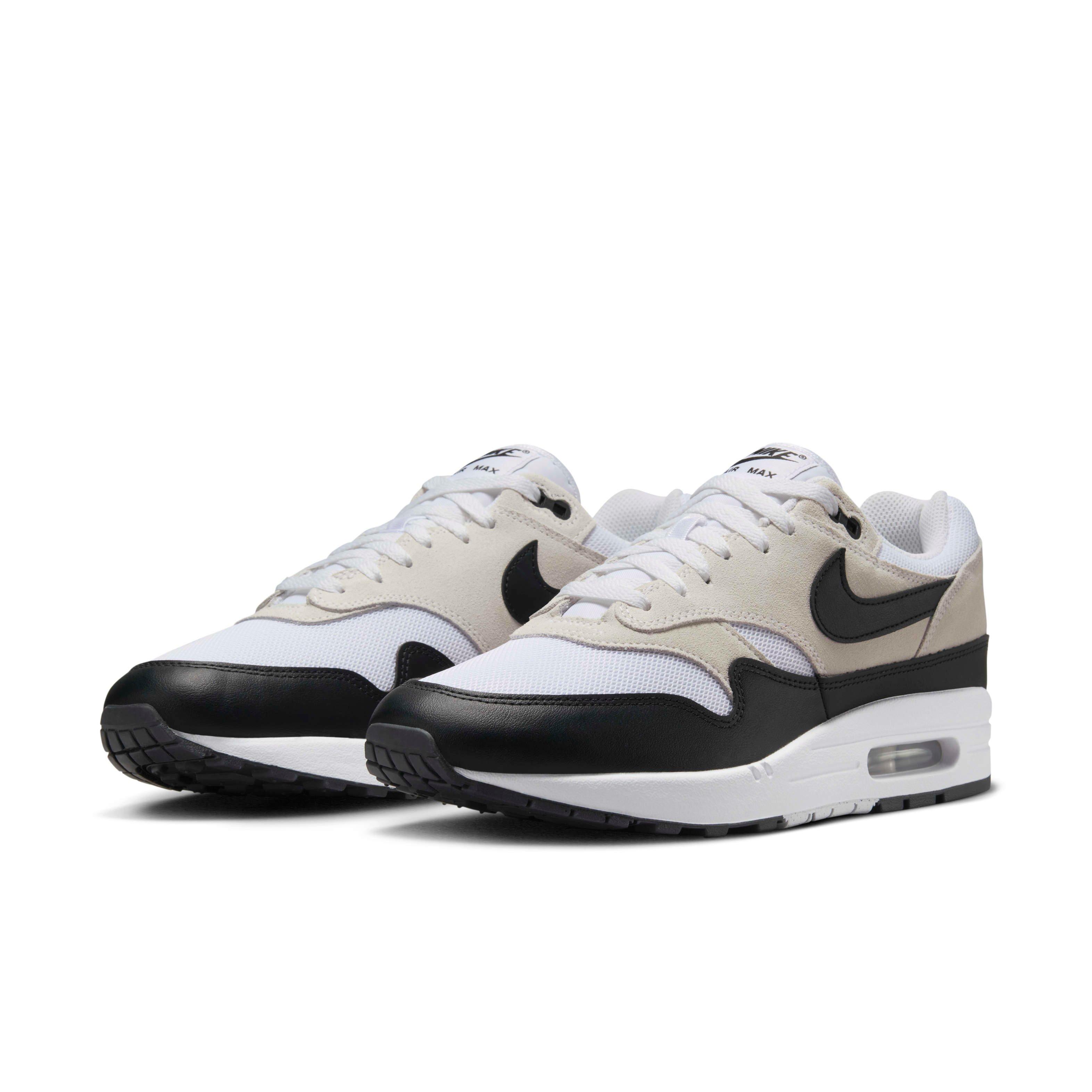 Nike Air Max 1 Men's "White/Summit White/Black" Shoe