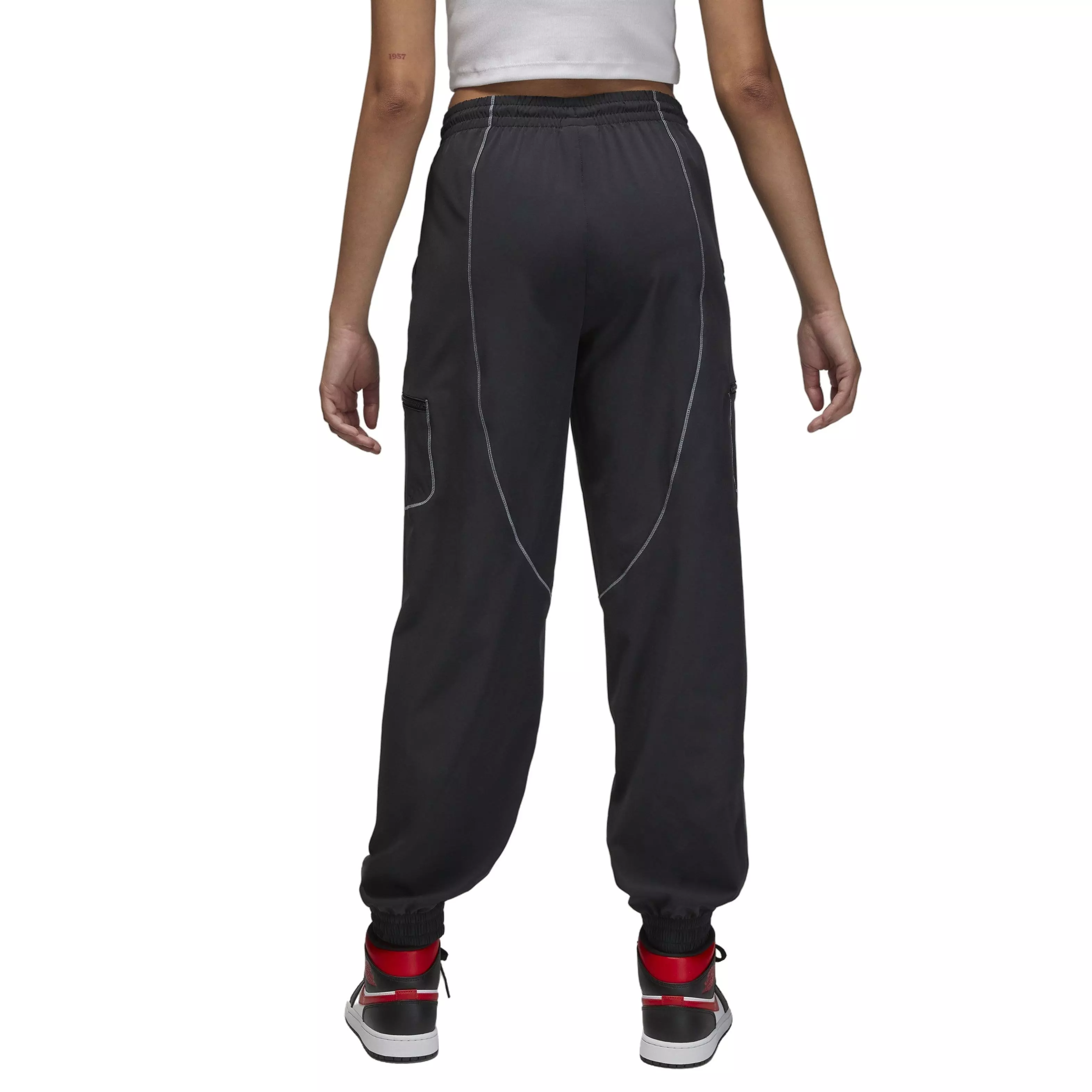Jordan Women's Sport Tunnel Pants -Black - BLACK