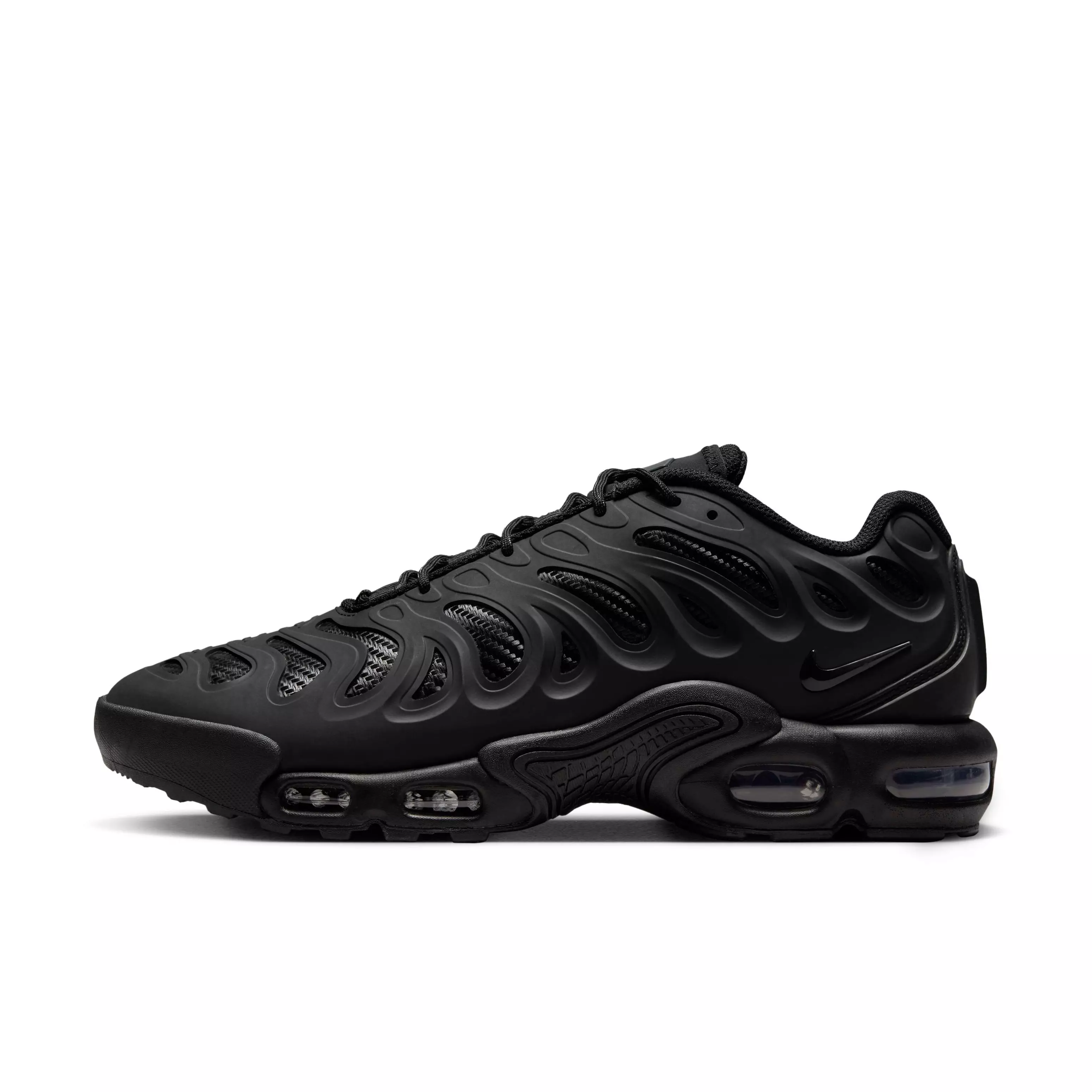 Nike Air Max Plus Drift "Black/Black/Anthracite/Black" Men's Shoe - BLACK/BLACK/ANTHRACITE/BLACK