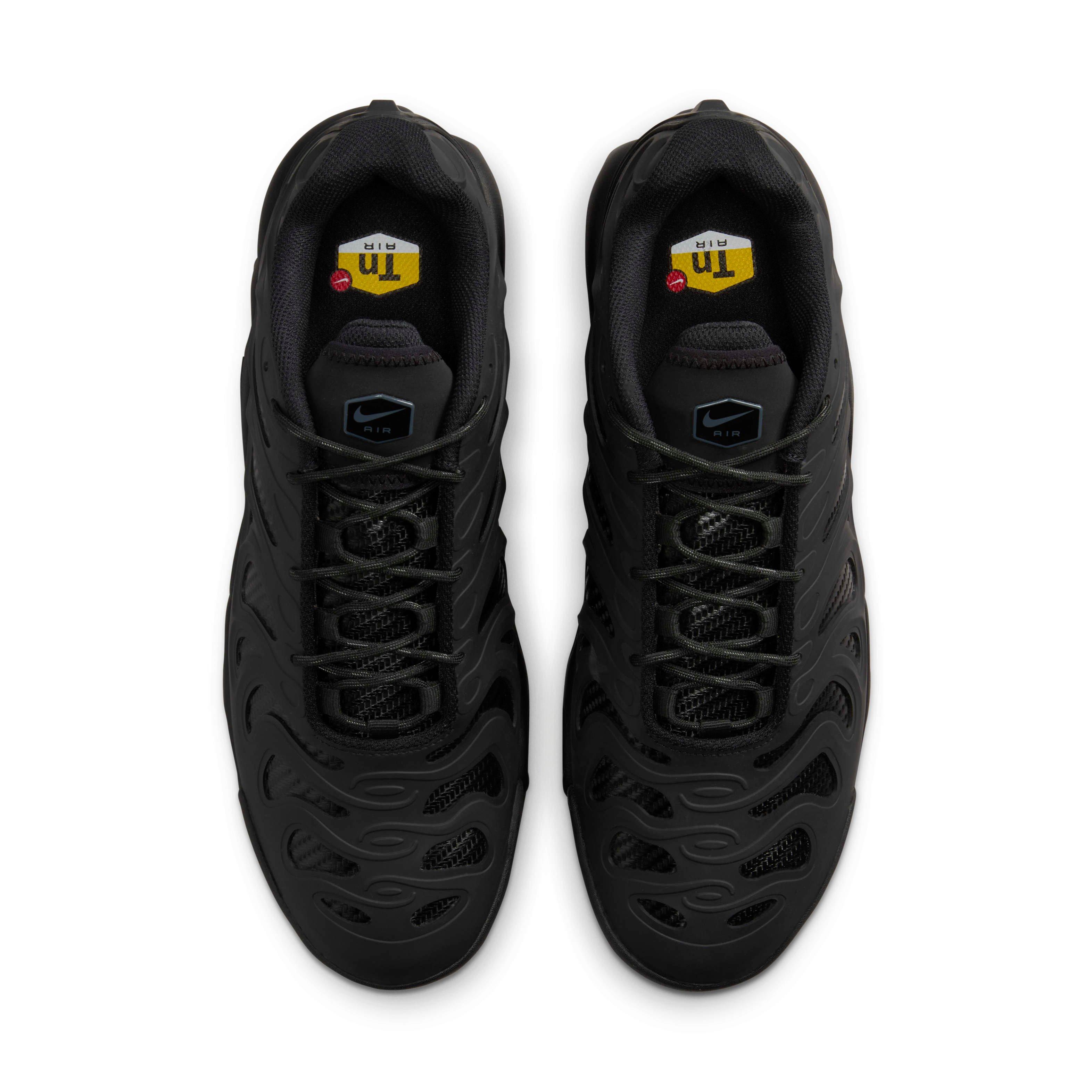 Nike Air Max Plus Drift "Black/Black/Anthracite/Black" Men's Shoe - BLACK/BLACK/ANTHRACITE/BLACK Thumbnail View 4