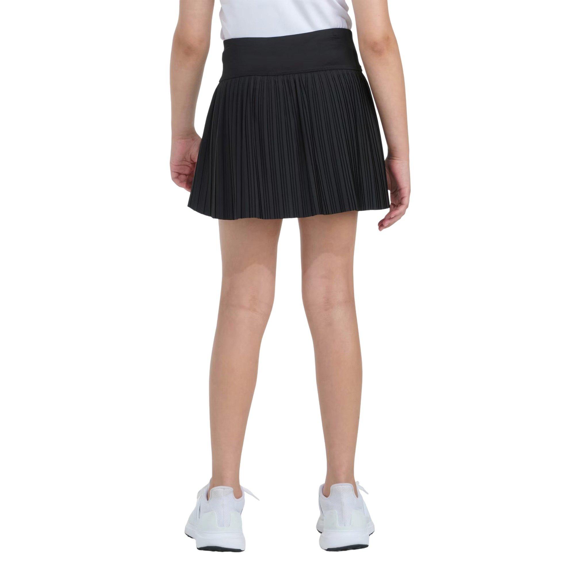 adidas Woven Big Girls' Black Pleated Skort