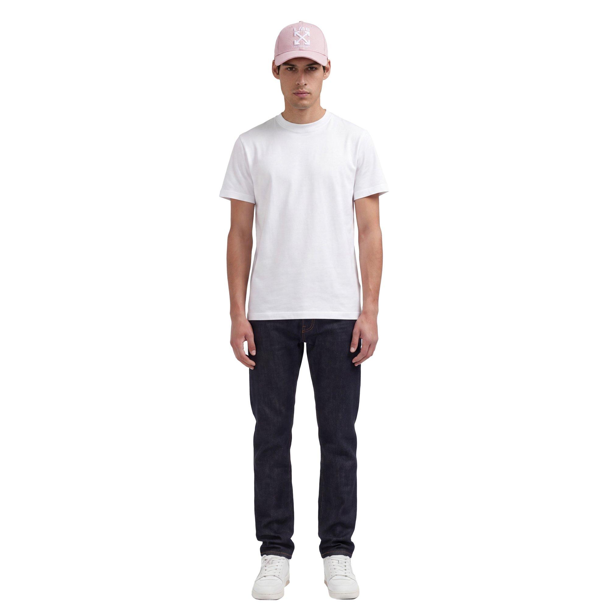 L/AB c/o Off-White Clamp Arrows Curved Brim Twill Hat - Pink - PINK