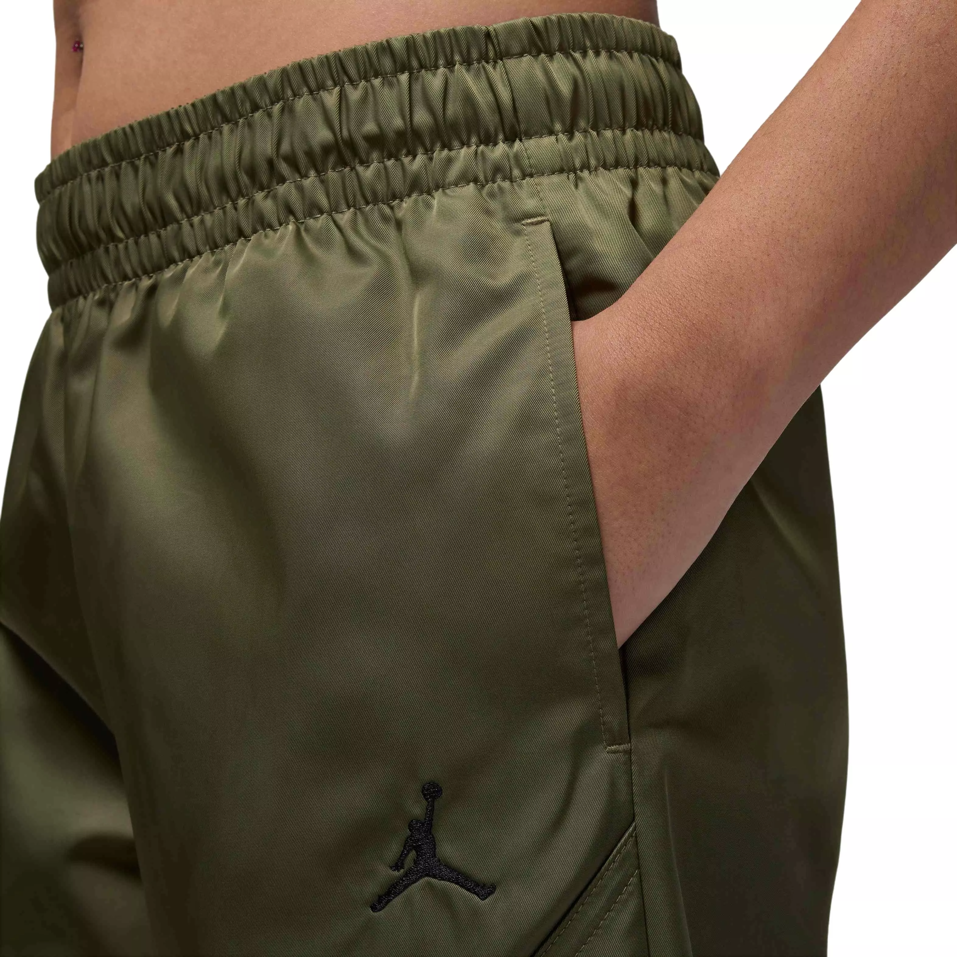 Jordan Women's Brooklyn Novelty Solid Pants - GREEN