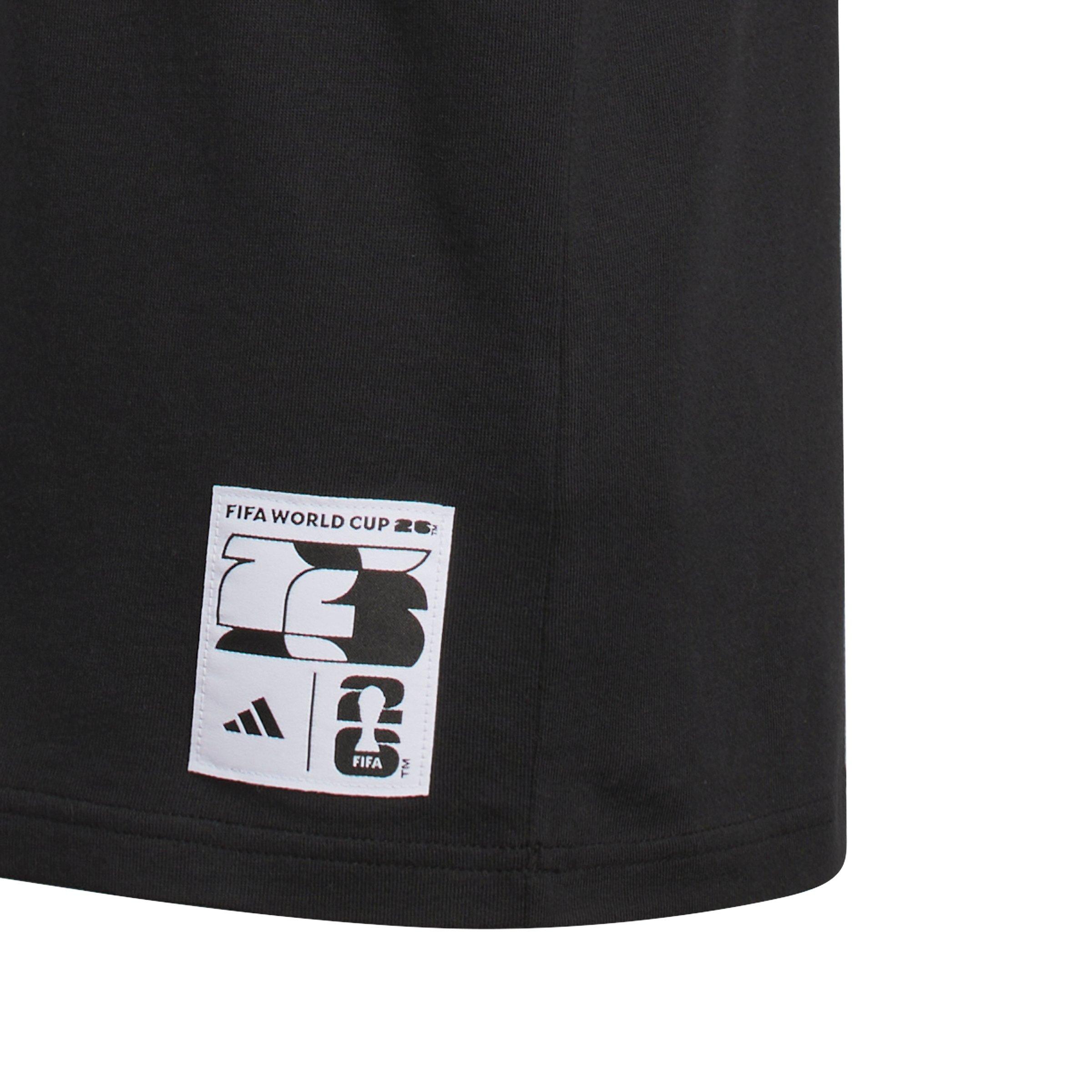 adidas FIFA World Cup 26 Host City Toronto Big Kids' Black Graphic T-Shirt