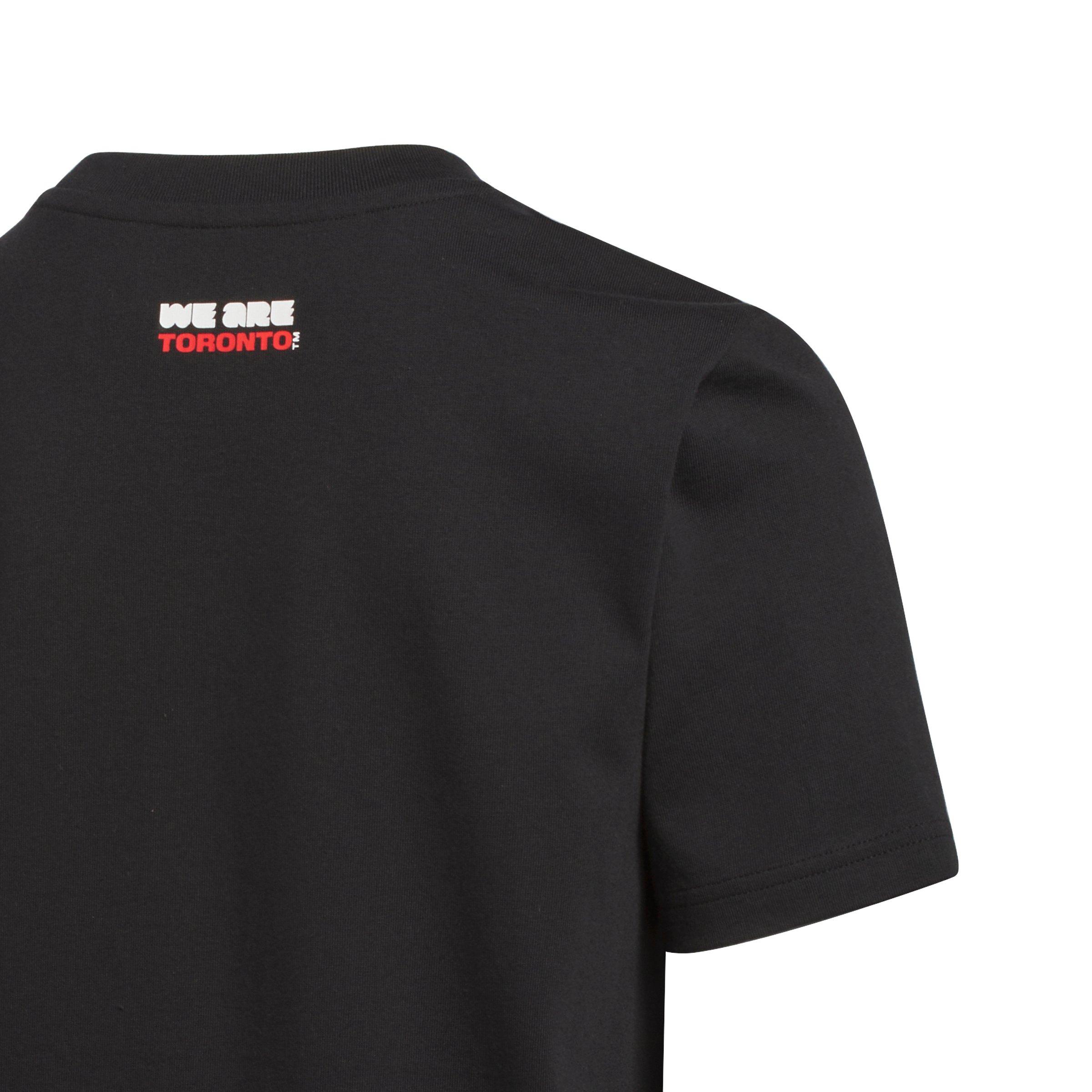 adidas FIFA World Cup 26 Host City Toronto Big Kids' Black Graphic T-Shirt
