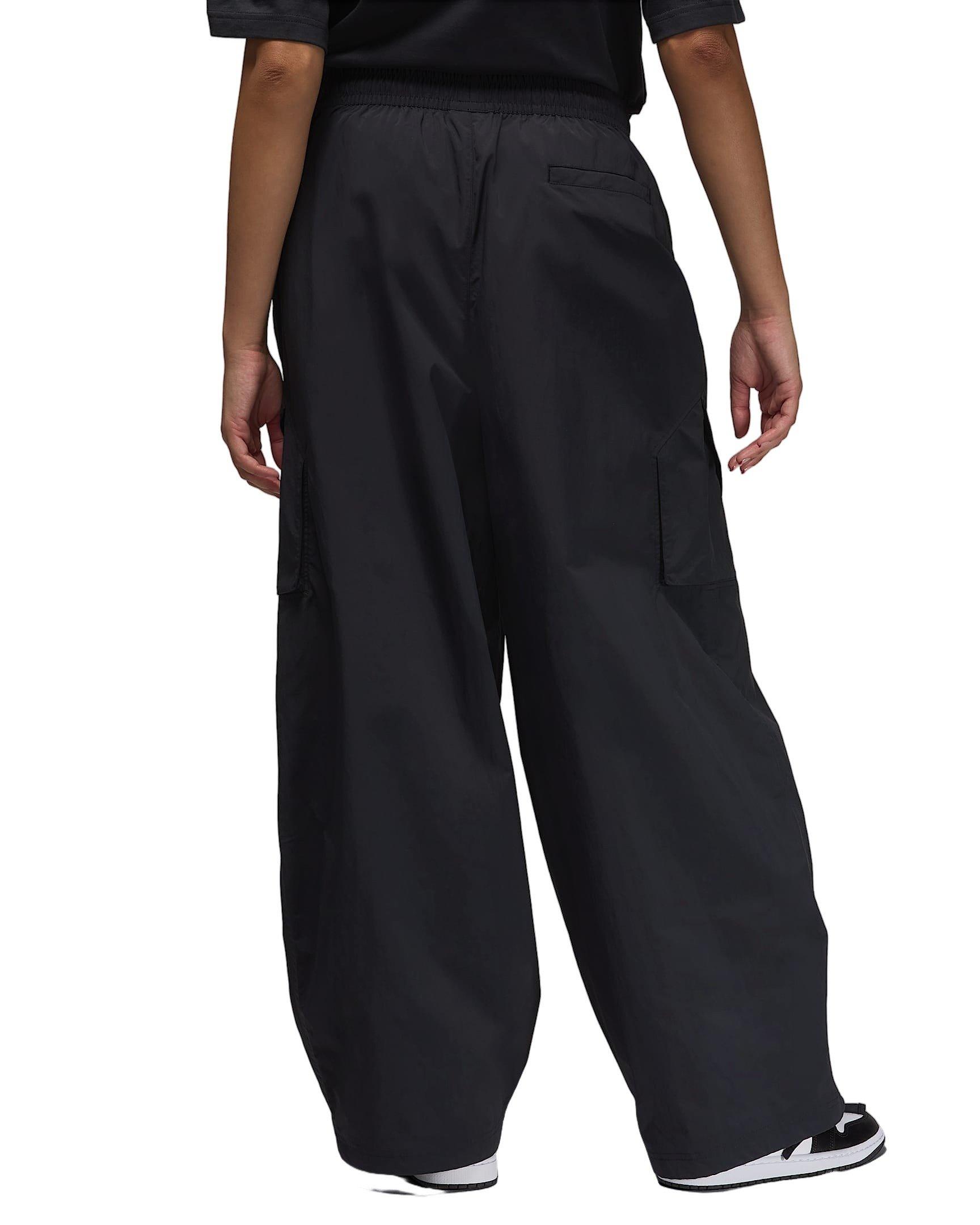 Jordan Women's Flight Chicago Parachute Pants - BLACK Thumbnail View 2