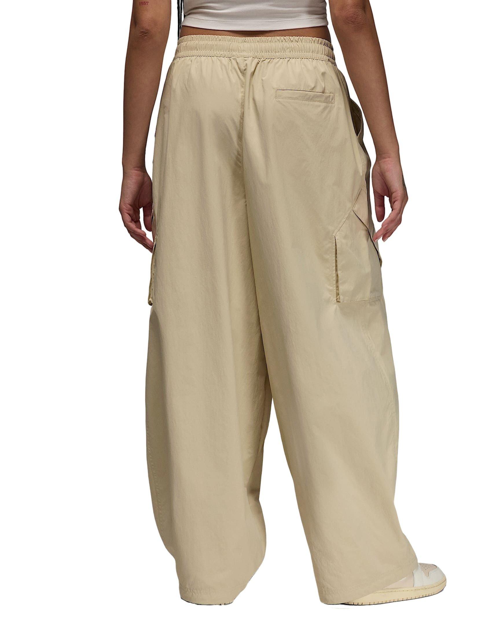 Jordan Women's Flight Chicago Parachute Pants - BROWN Thumbnail View 2
