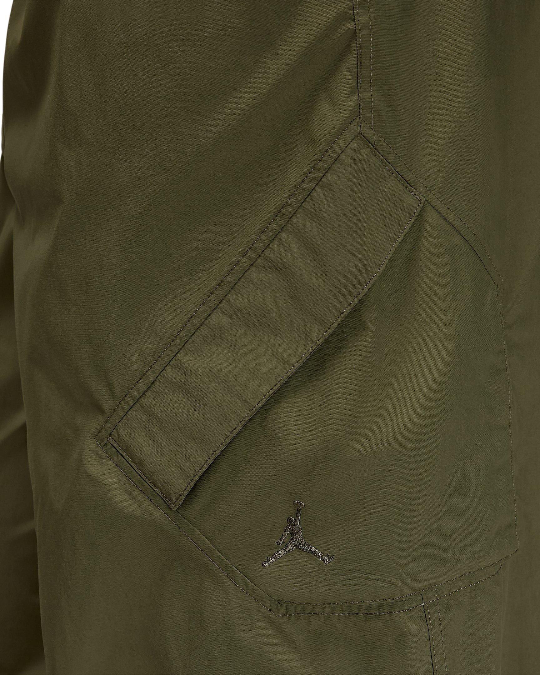 Jordan Women's Flight Chicago Parachute Pants - GREEN Thumbnail View 5