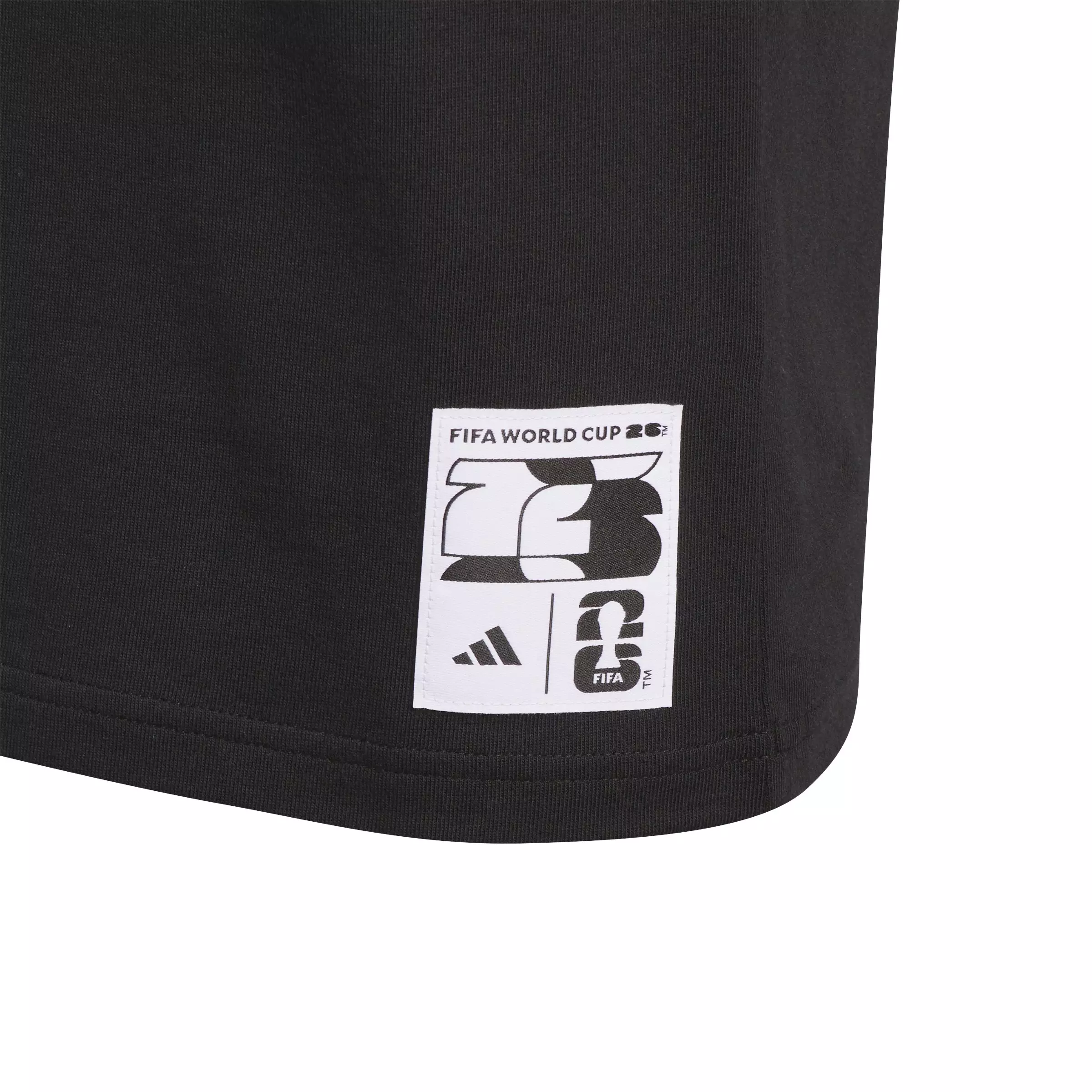 adidas Big Kids' FIFA World Cup 26 Host City Philadelphia Graphic T-Shirt - Black - BLACK