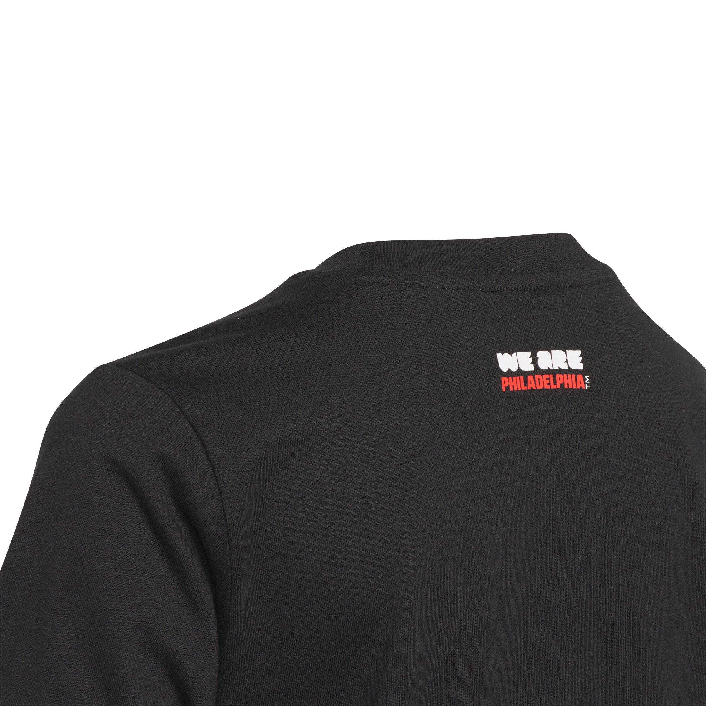 adidas Big Kids' FIFA World Cup 26 Host City Philadelphia Graphic T-Shirt - Black - BLACK Thumbnail View 4